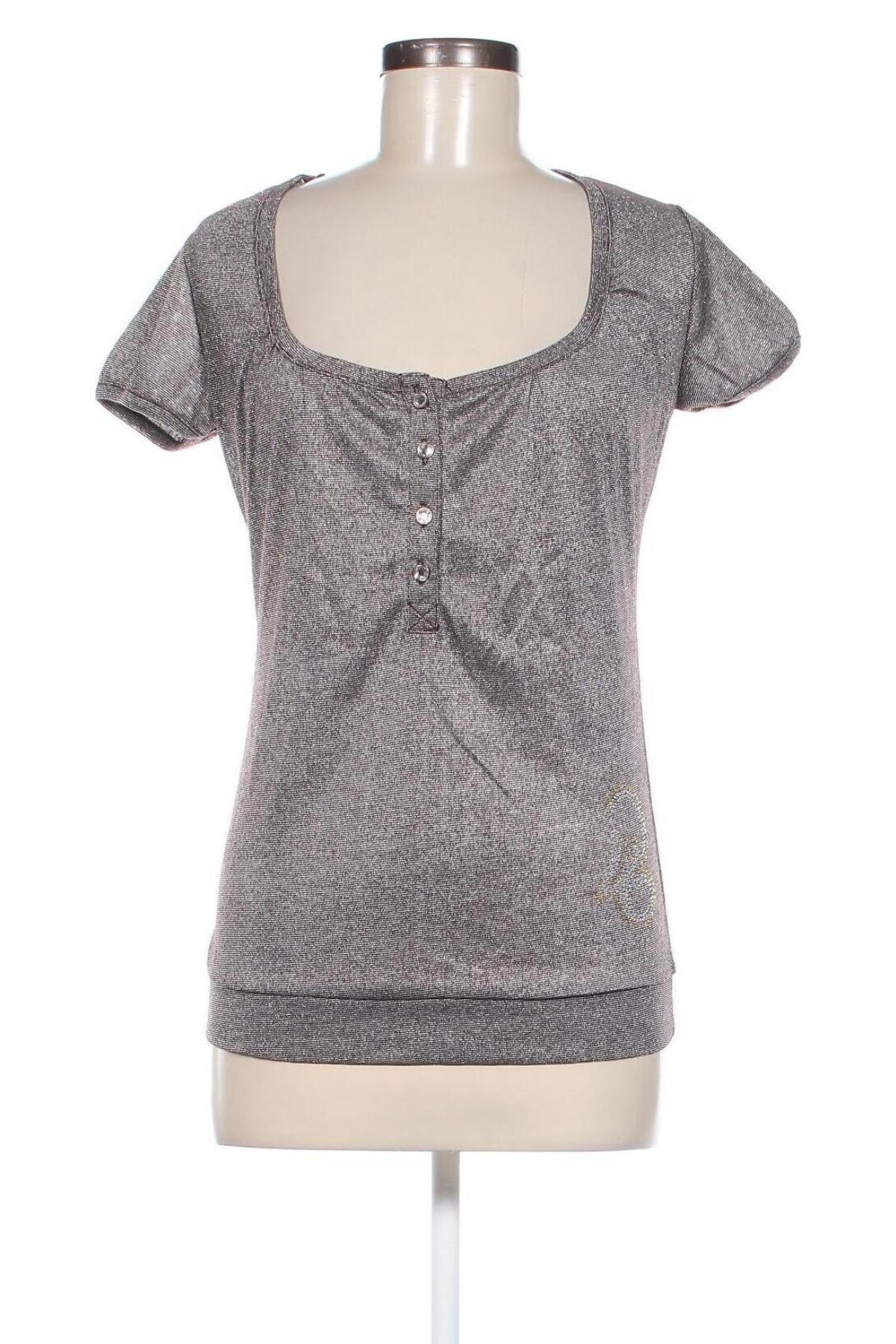 Damen Shirt Real, Größe M, Farbe Silber, Preis € 8,49