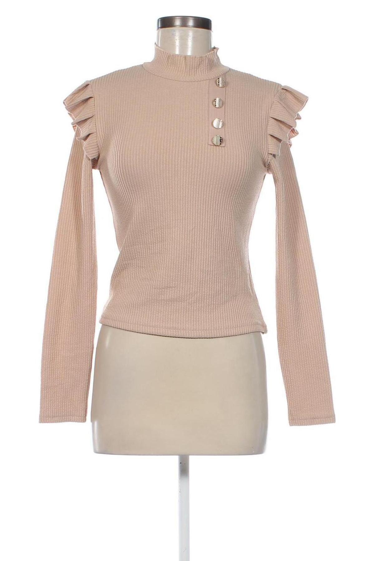 Damen Shirt SHEIN, Größe M, Farbe Beige, Preis 4,99 €