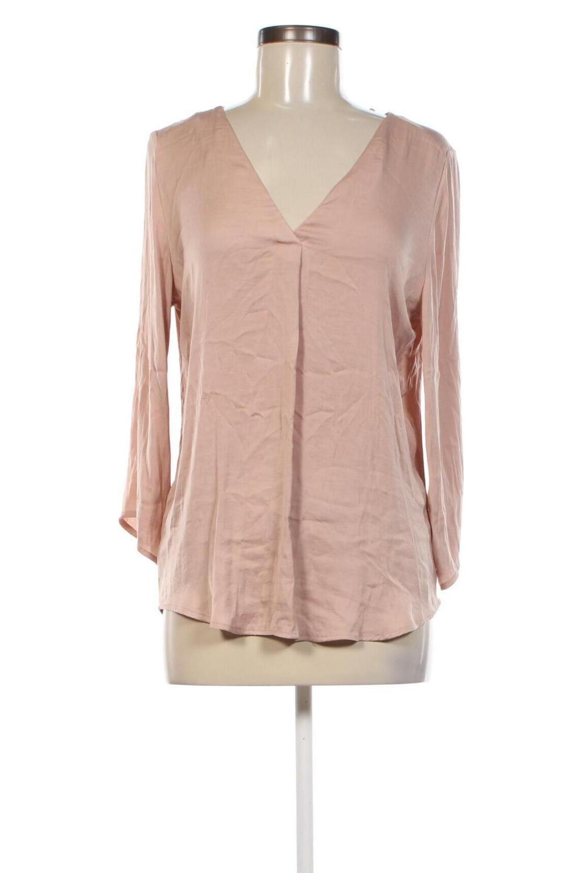 Damen Shirt Stradivarius, Größe L, Farbe Aschrosa, Preis 4,49 €