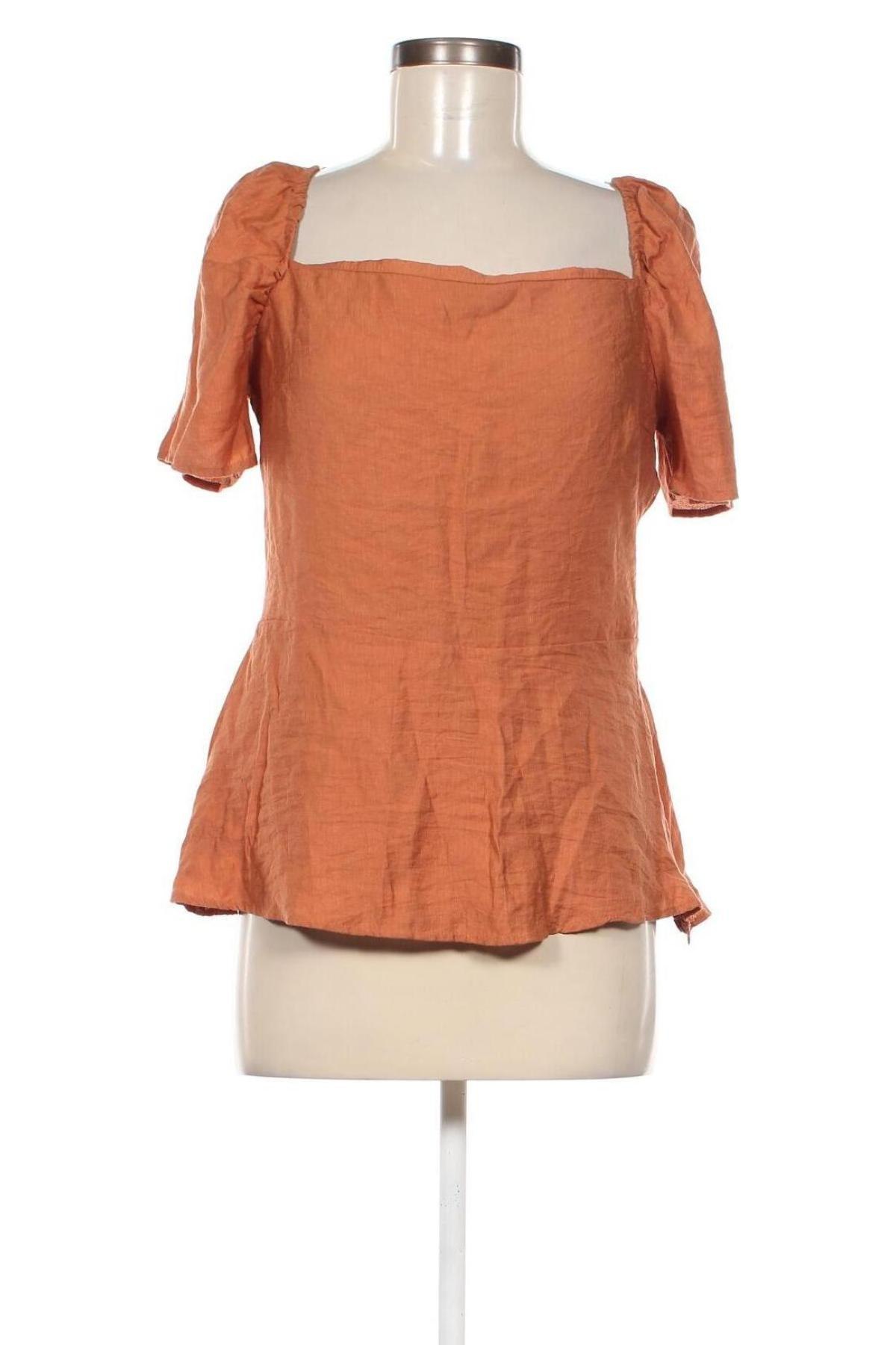 Damen Shirt Trendyol, Größe L, Farbe Braun, Preis € 19,49