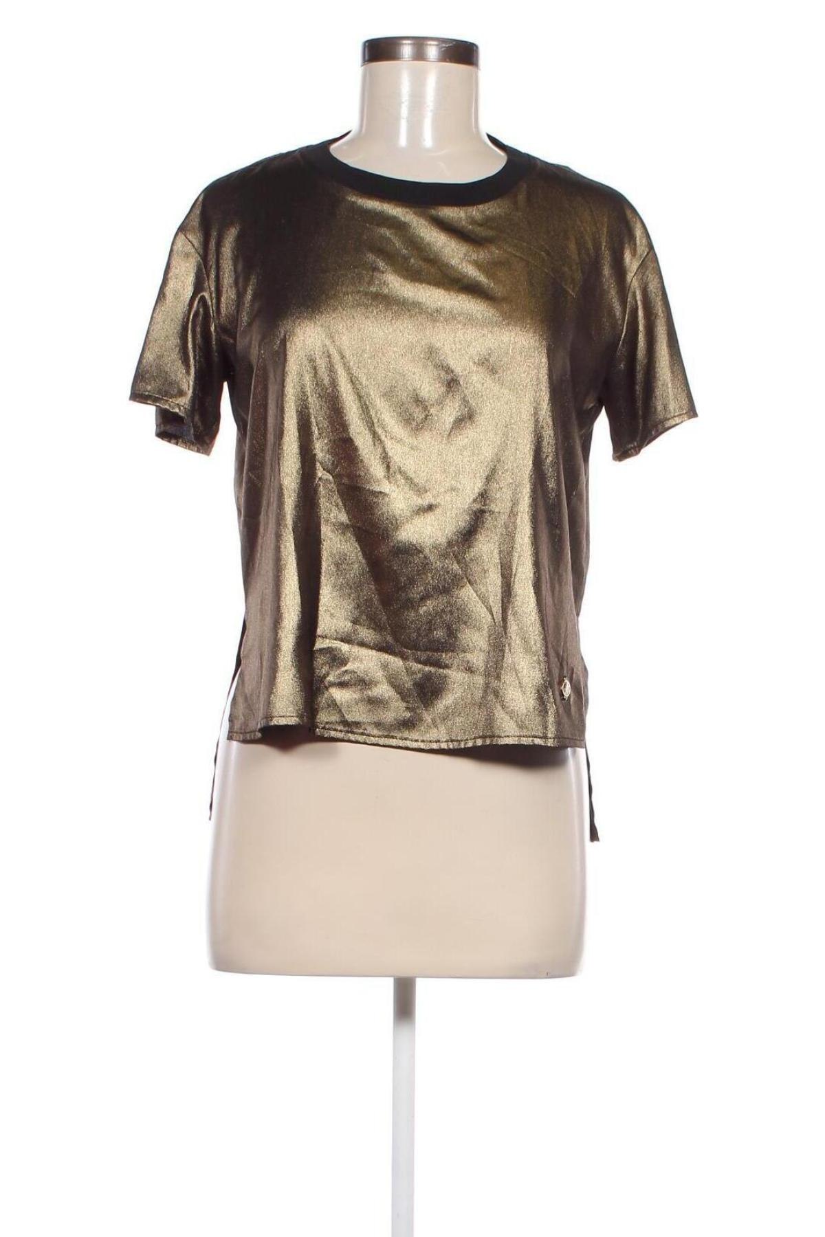 Damen Shirt Trussardi Jeans, Größe S, Farbe Golden, Preis 56,99 €