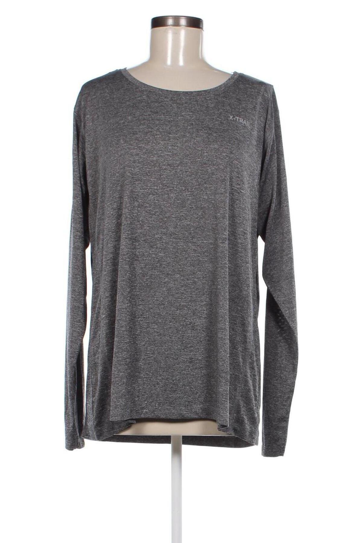 Damen Shirt X-Trail, Größe XL, Farbe Grau, Preis 9,99 €