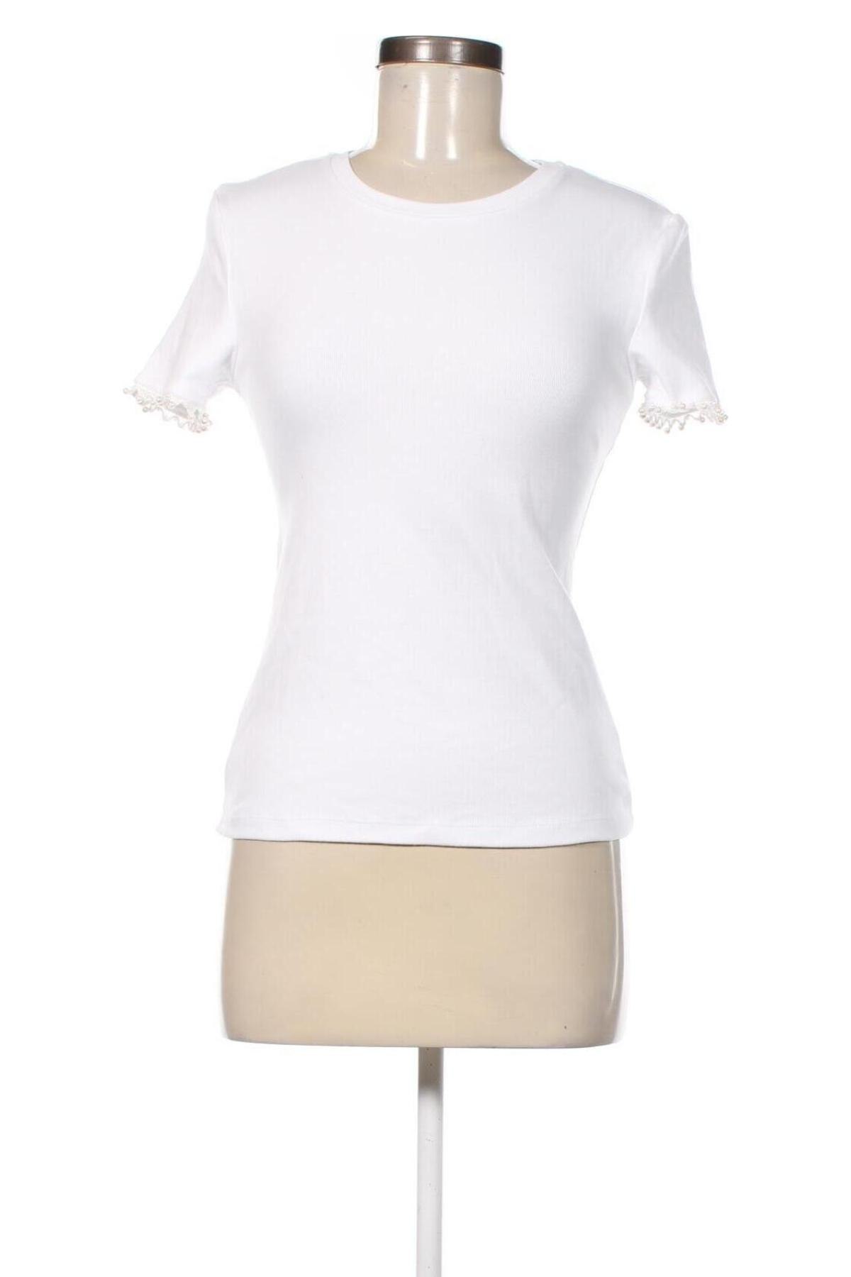 Damen Shirt Zara, Größe S, Farbe Weiß, Preis € 6,49