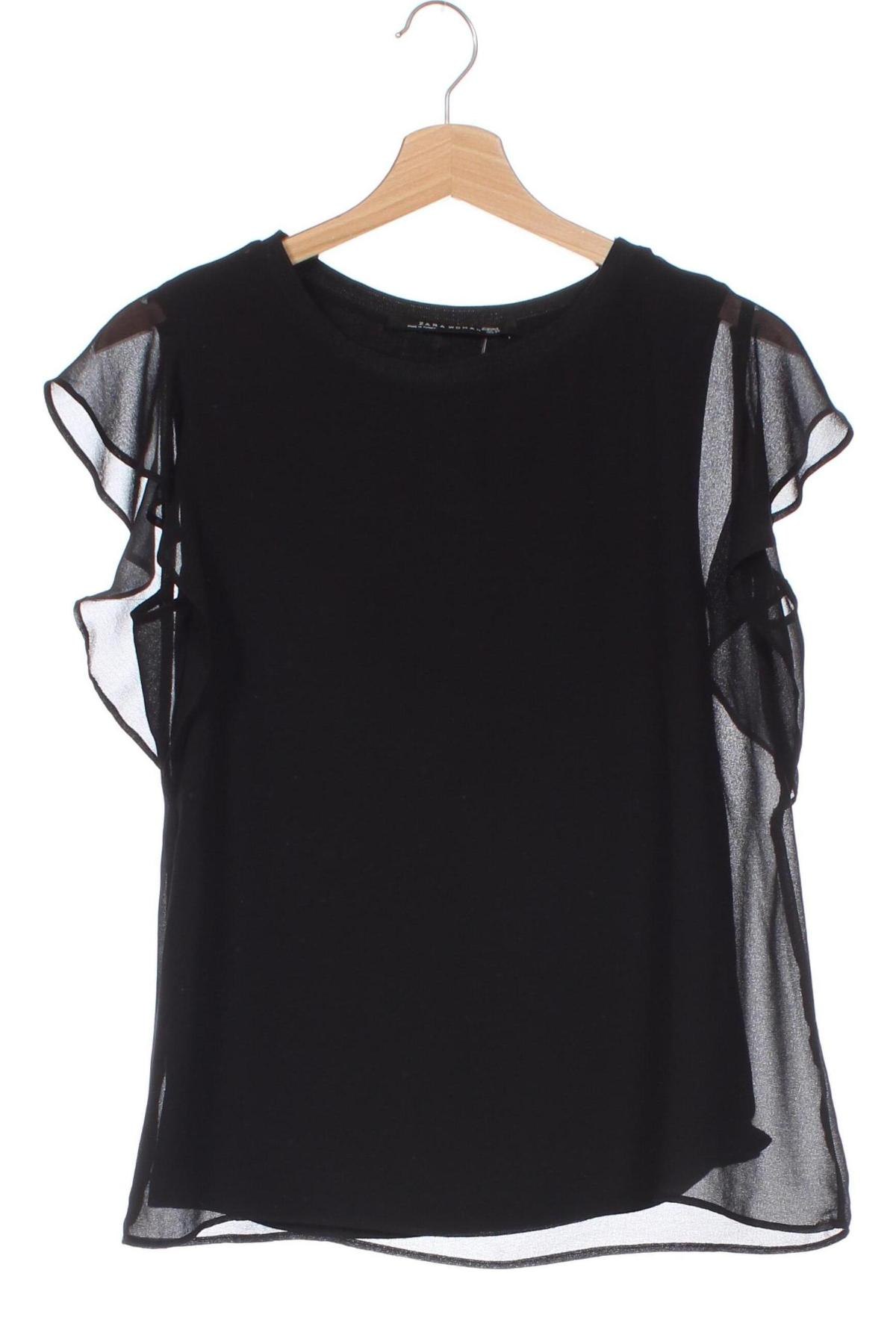 Damen Shirt Zara, Größe XS, Farbe Schwarz, Preis € 4,99