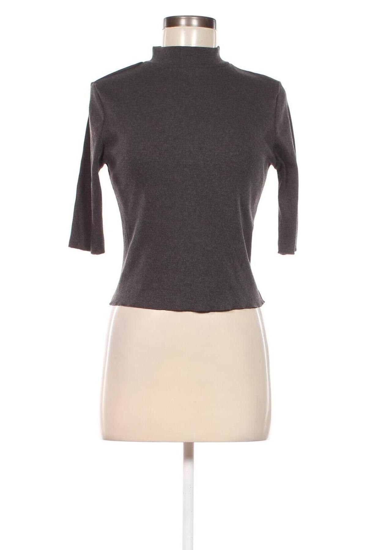 Damen Shirt Zara, Größe L, Farbe Grau, Preis 5,99 €