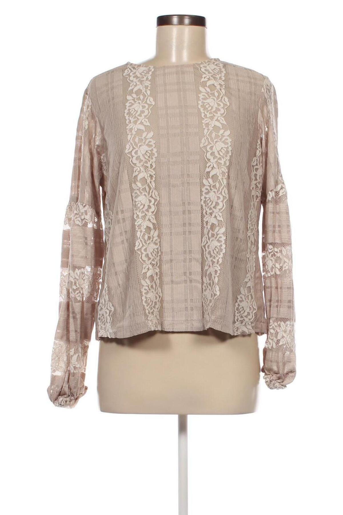 Damen Shirt Zink London, Größe XL, Farbe Beige, Preis 9,99 €