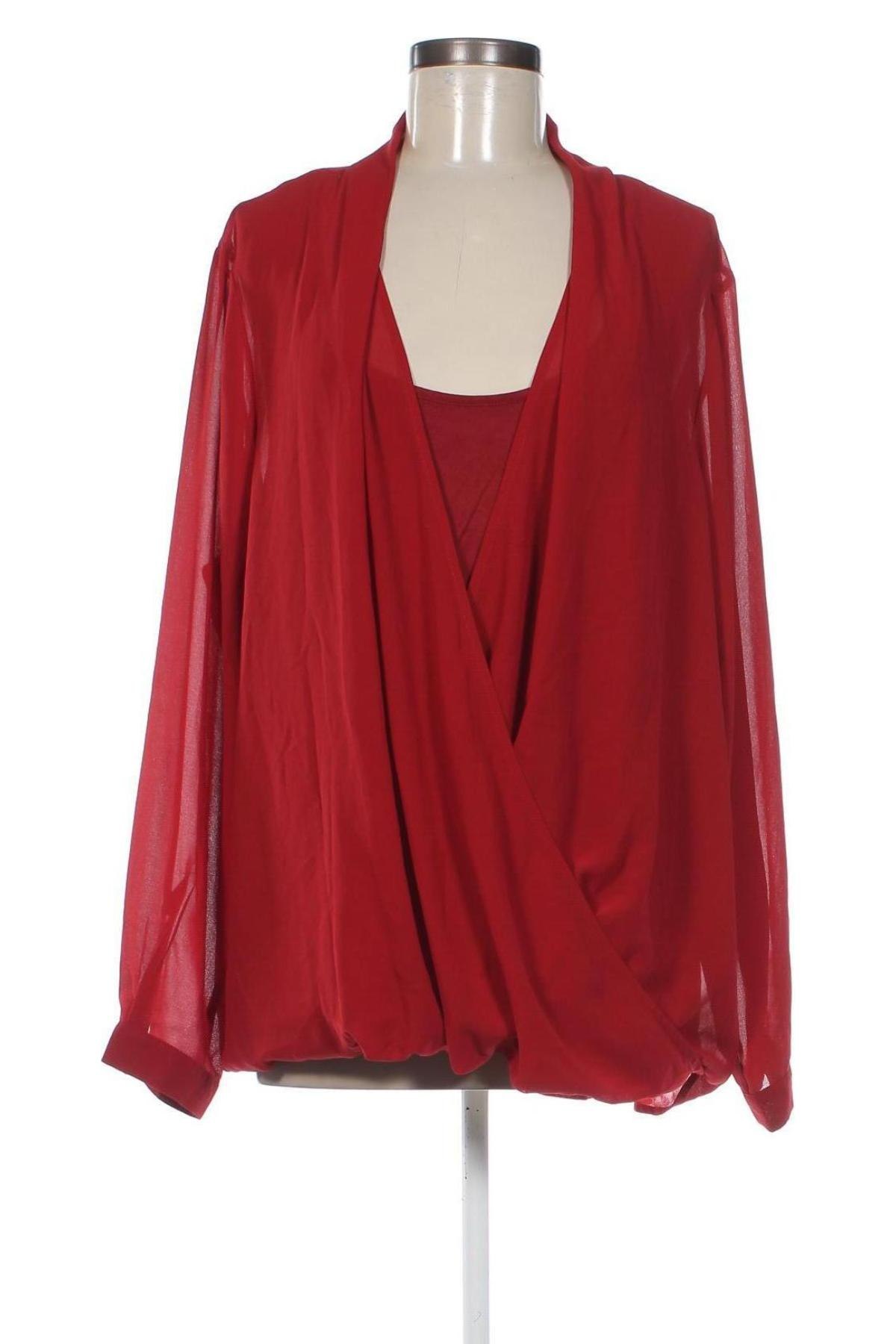 Damen Shirt Zizzi, Größe L, Farbe Rot, Preis 11,49 €