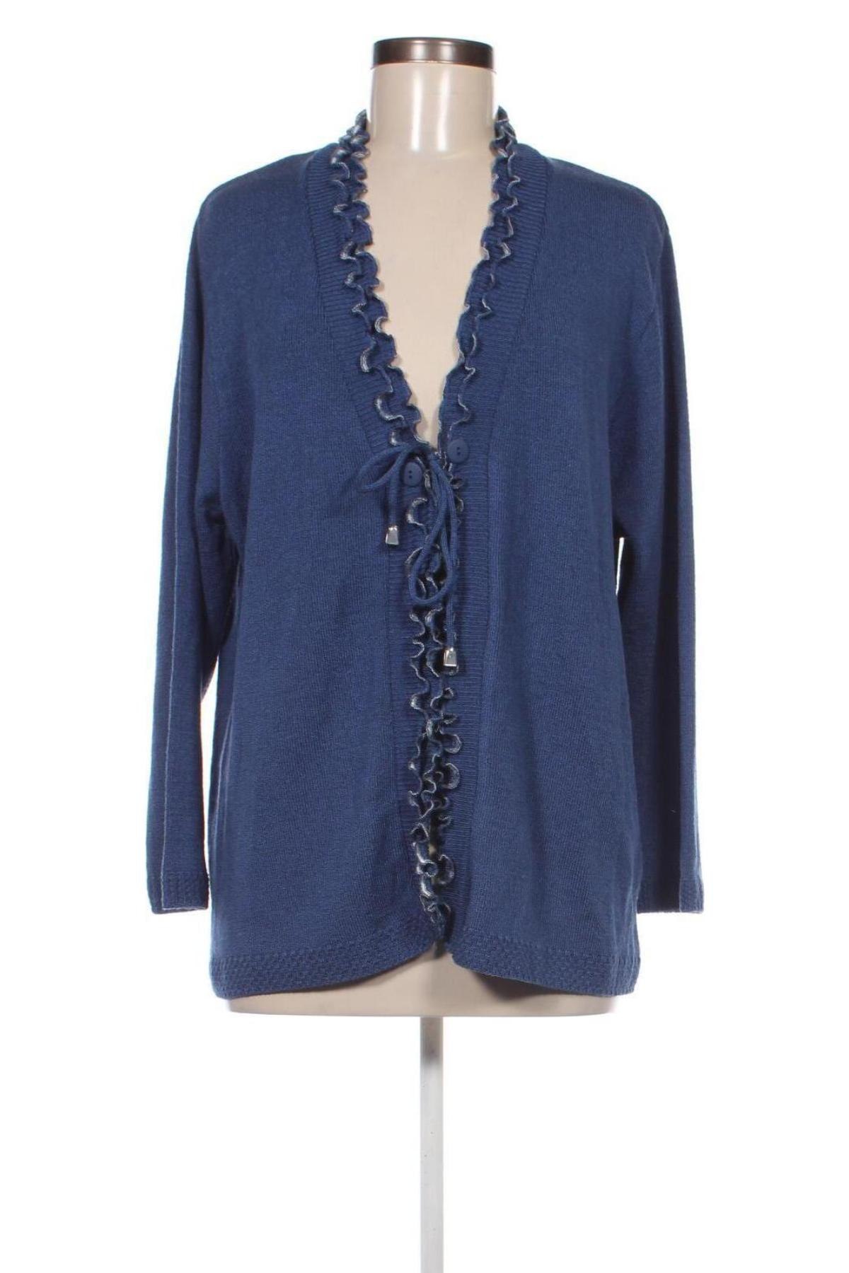 Cardigan de damă, Mărime M, Culoare Albastru, Preț 52,99 Lei