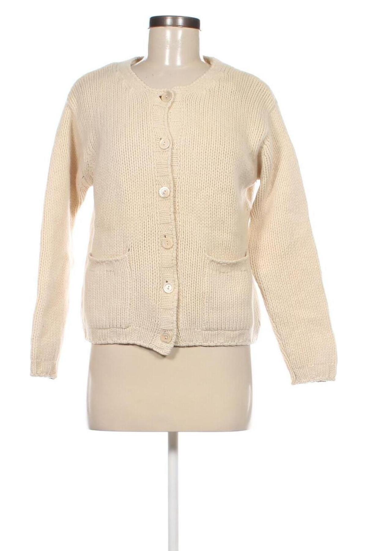 Damen Strickjacke, Größe M, Farbe Beige, Preis 9,49 €