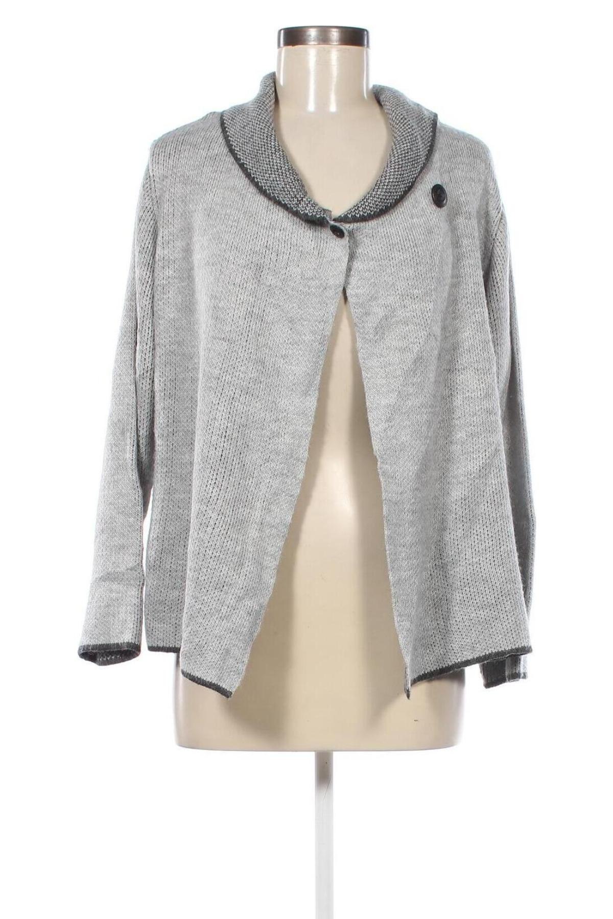 Damen Strickjacke, Größe M, Farbe Grau, Preis € 9,49