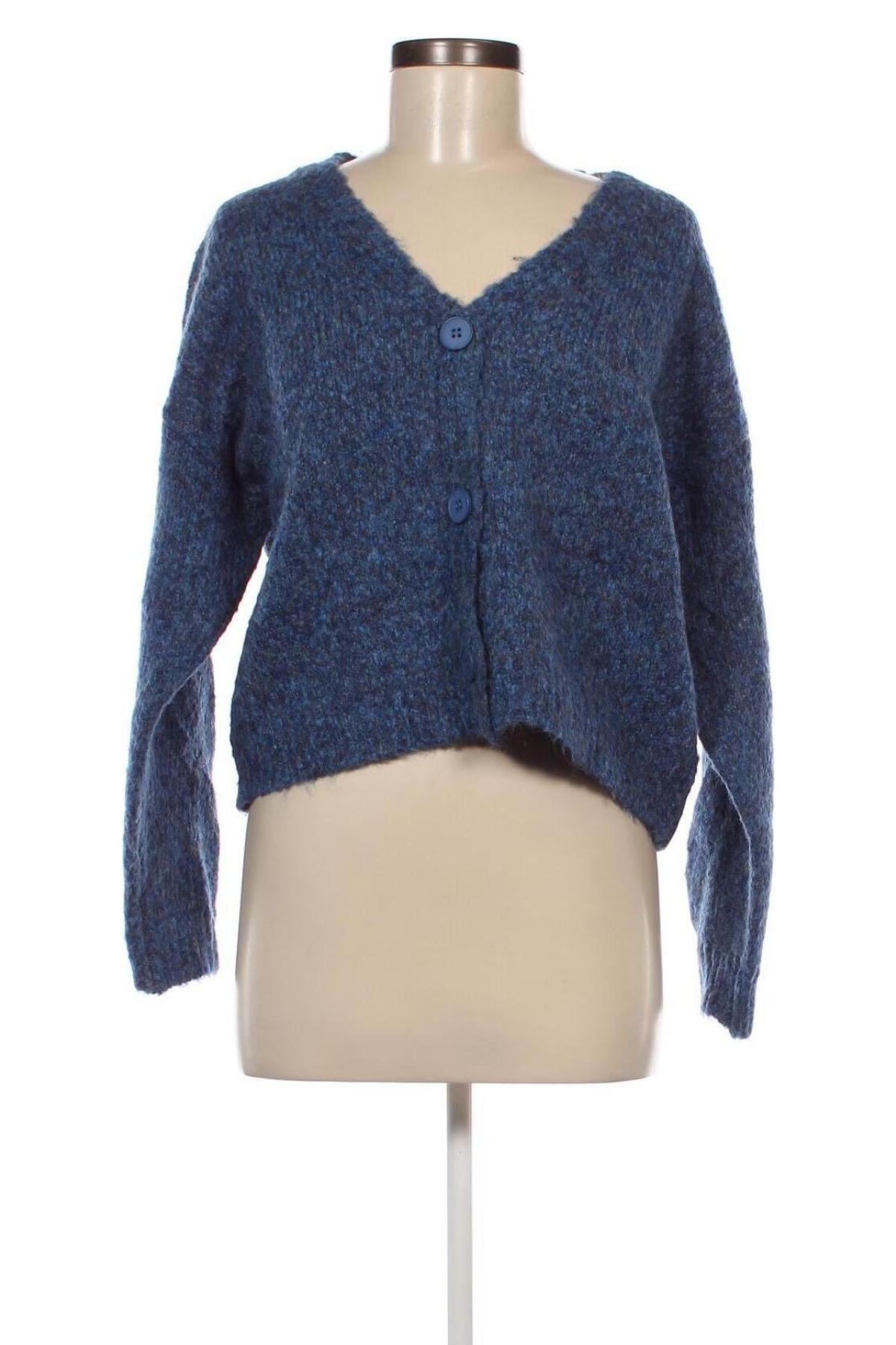 Cardigan de damă, Mărime M, Culoare Albastru, Preț 43,99 Lei