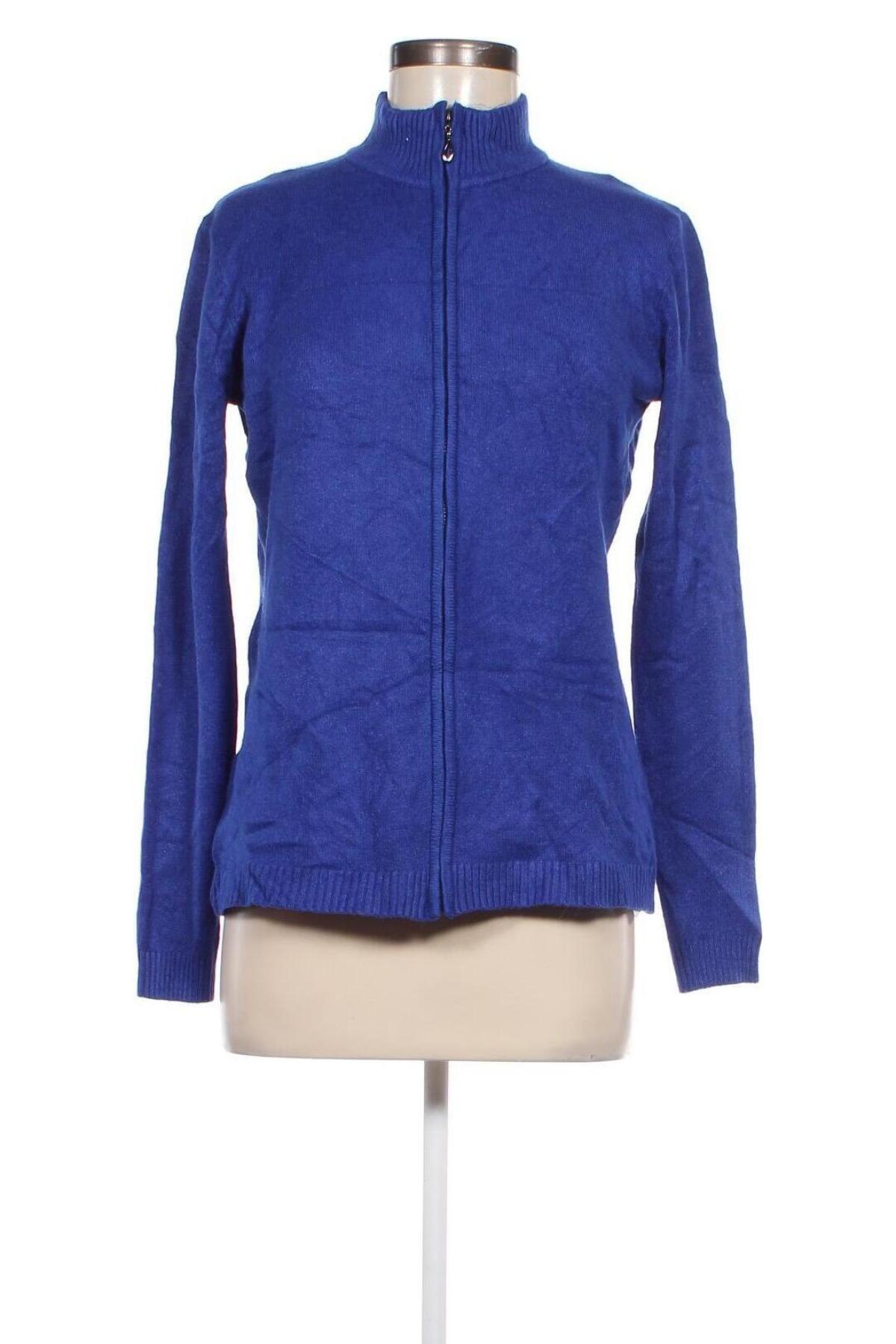 Damen Strickjacke, Größe M, Farbe Blau, Preis 9,49 €