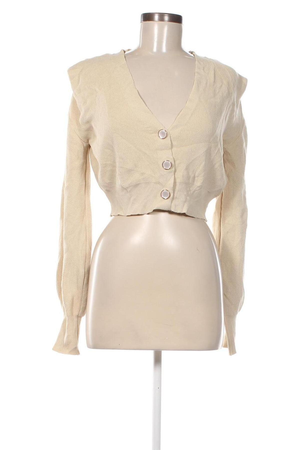 Damen Strickjacke, Größe M, Farbe Beige, Preis € 9,49