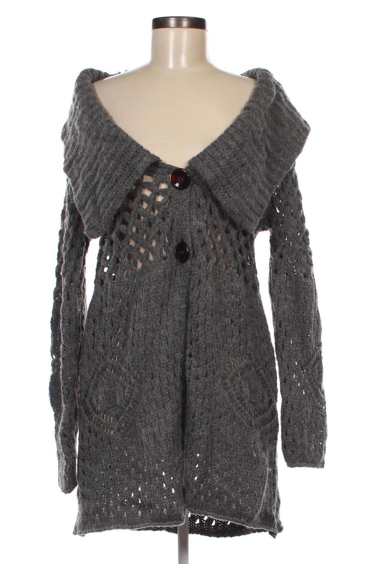 Cardigan de damă, Mărime M, Culoare Gri, Preț 26,99 Lei