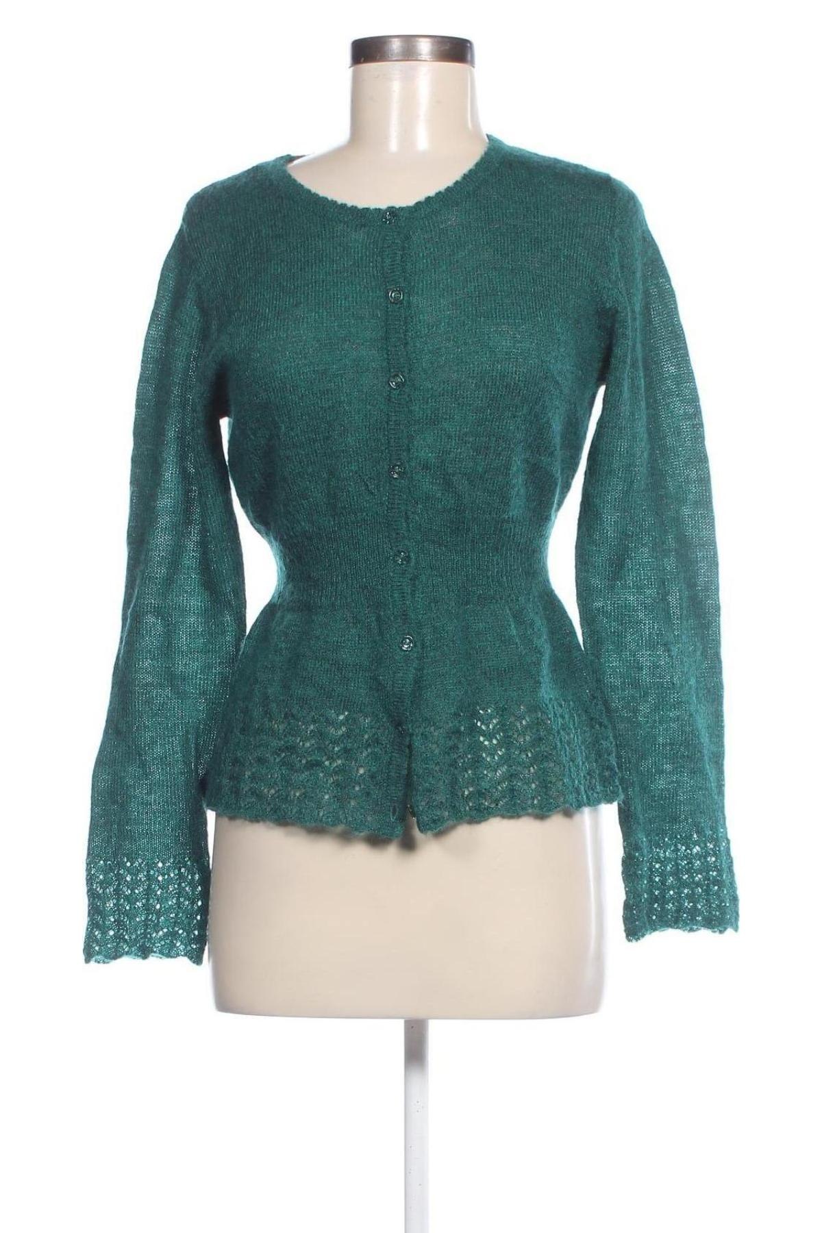 Cardigan de damă, Mărime M, Culoare Verde, Preț 95,99 Lei