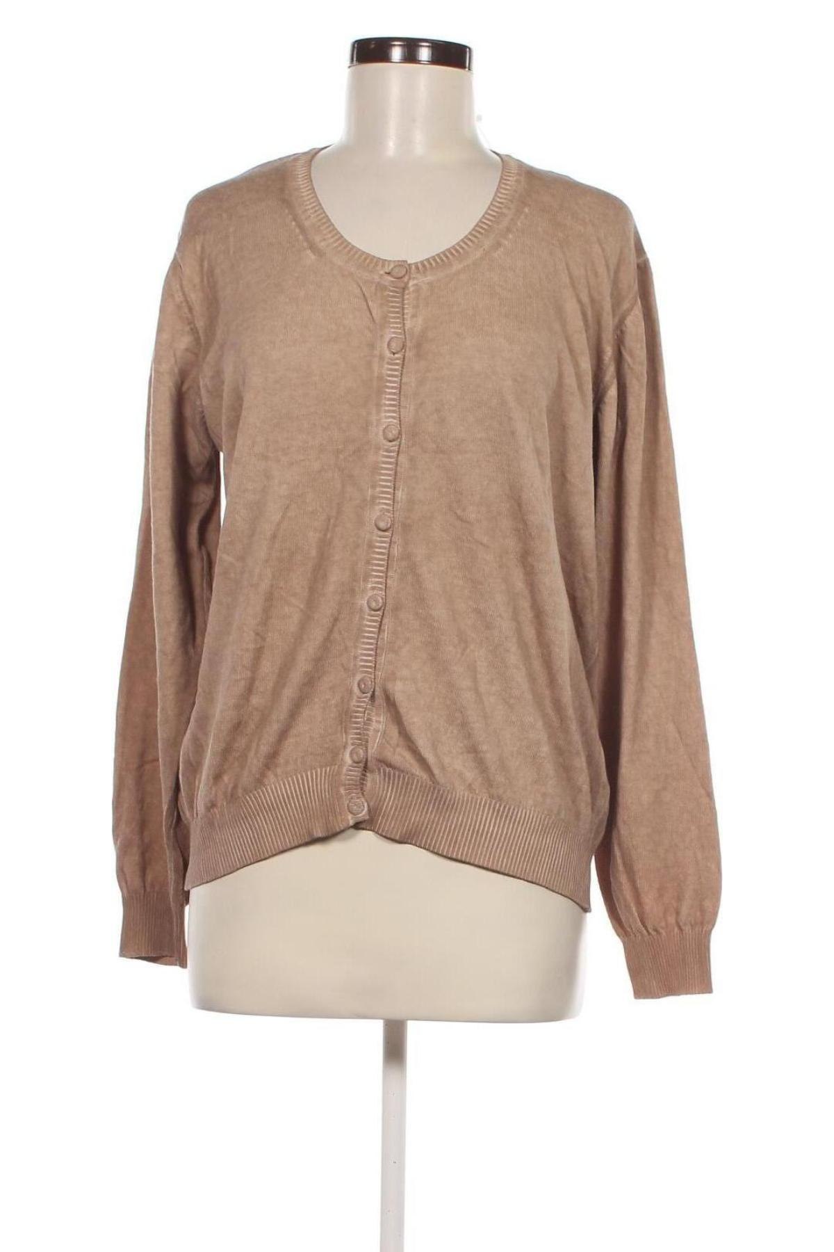 Damen Strickjacke, Größe M, Farbe Beige, Preis € 11,49