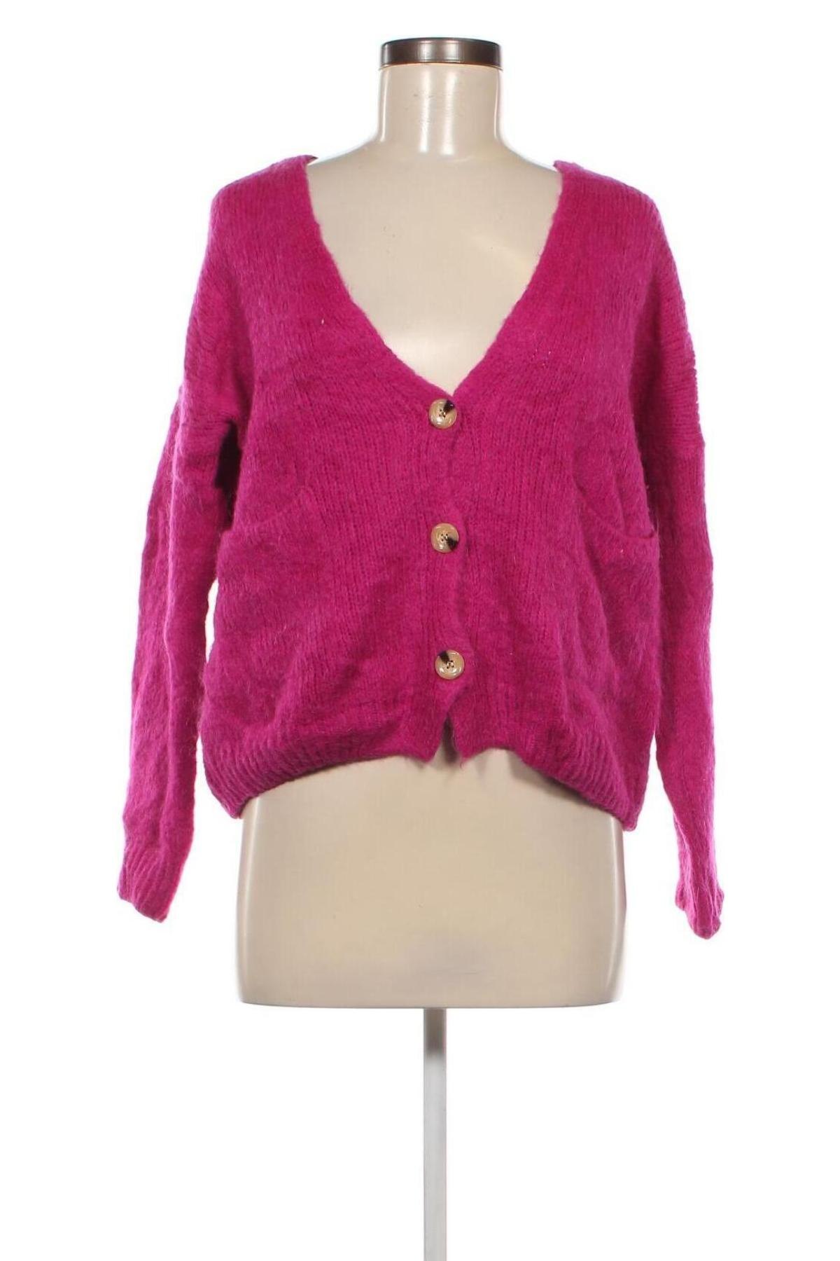 Cardigan de damă Altamira, Mărime M, Culoare Roz, Preț 38,99 Lei