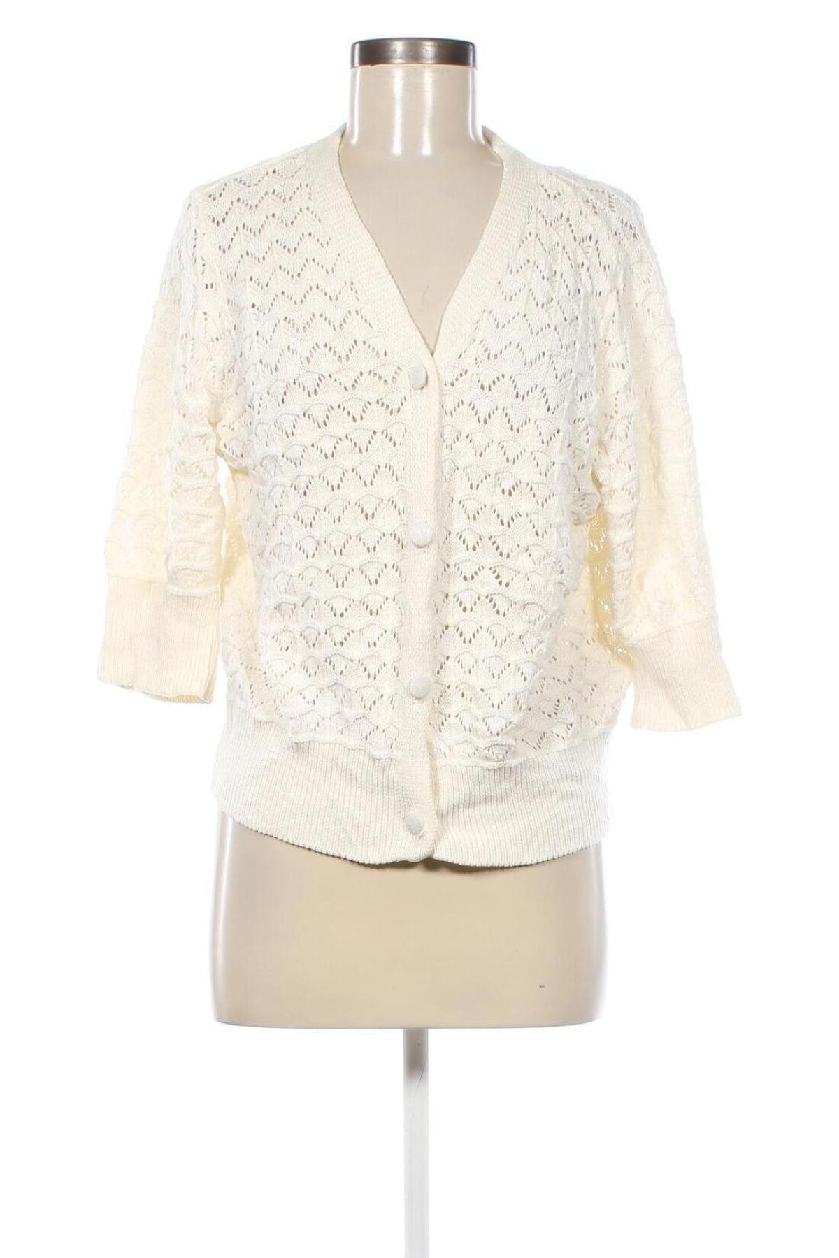 Cardigan de damă B. Copenhagen, Mărime M, Culoare Alb, Preț 47,99 Lei