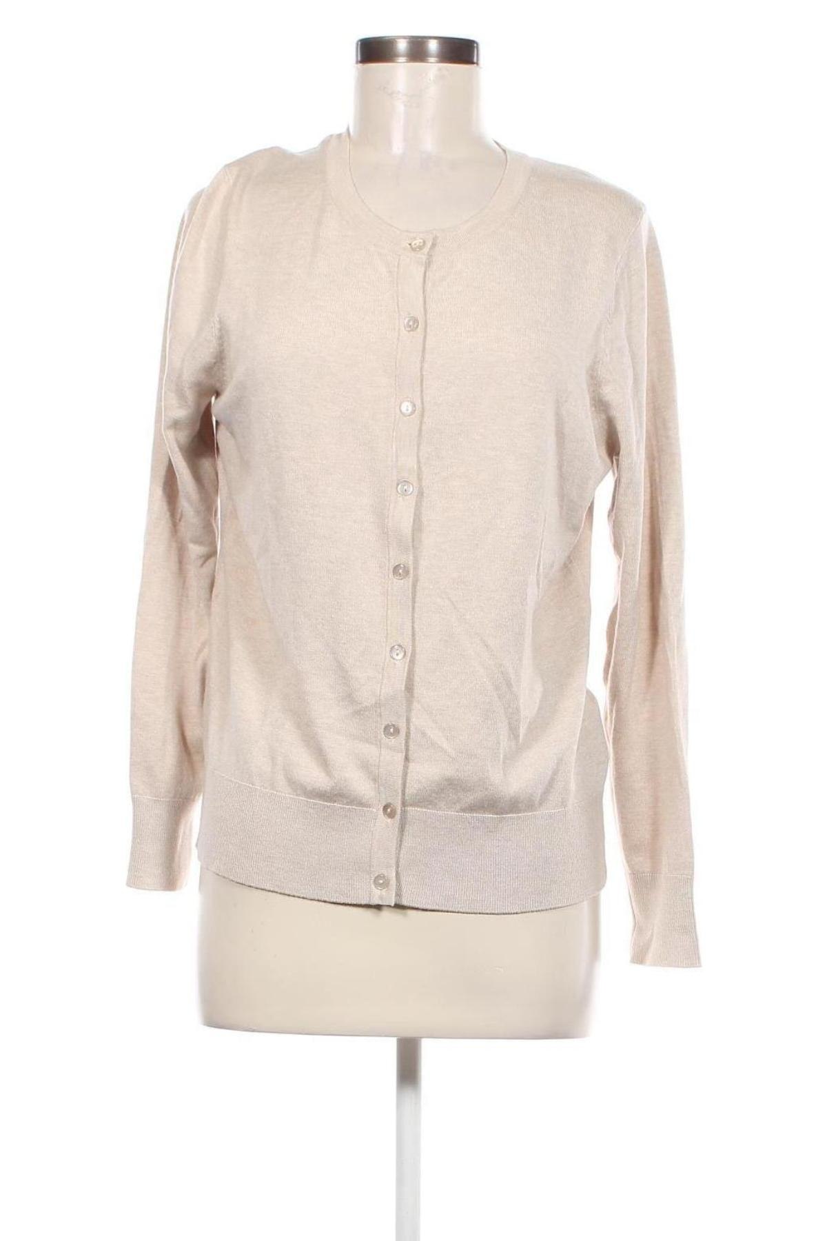 Damen Strickjacke Charter Club, Größe L, Farbe Beige, Preis € 13,99