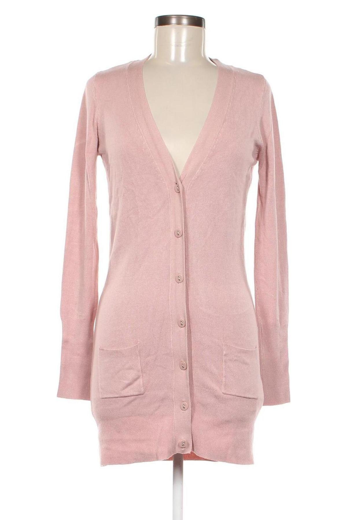 Damen Strickjacke Clockhouse, Größe XL, Farbe Rosa, Preis 9,49 €