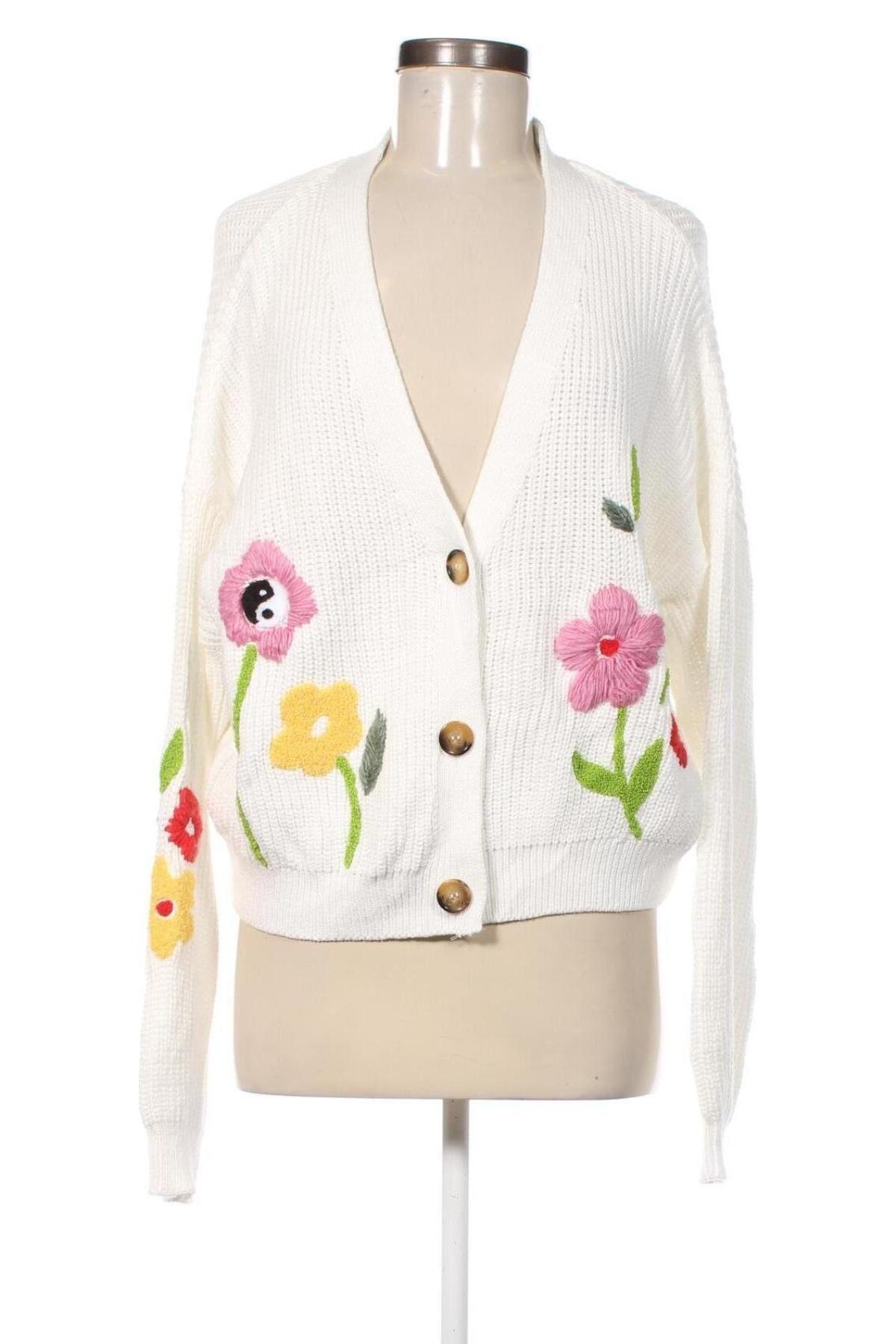 Cardigan de damă Clockhouse, Mărime S, Culoare Alb, Preț 38,99 Lei