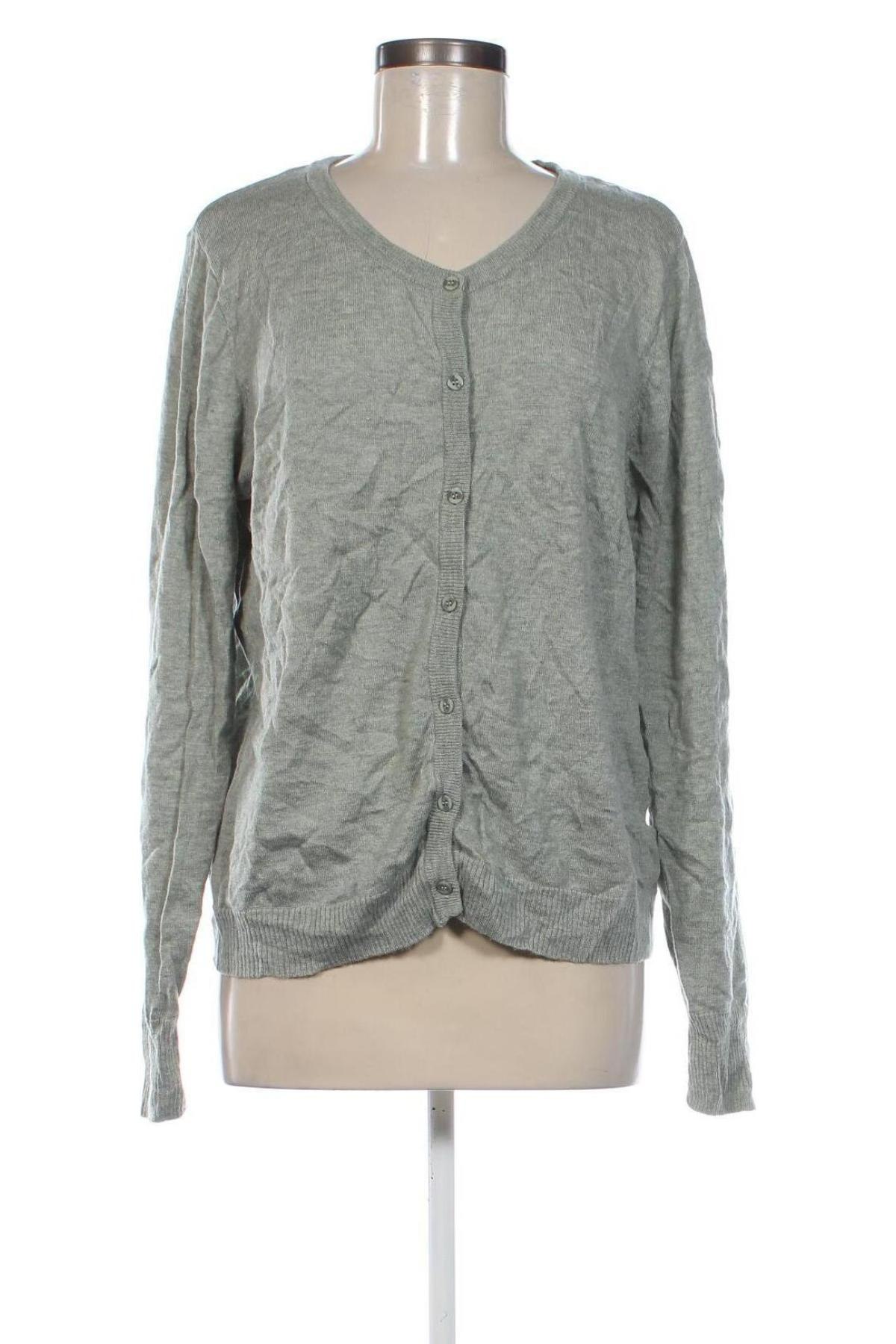 Cardigan de damă Days Like This, Mărime L, Culoare Verde, Preț 48,99 Lei