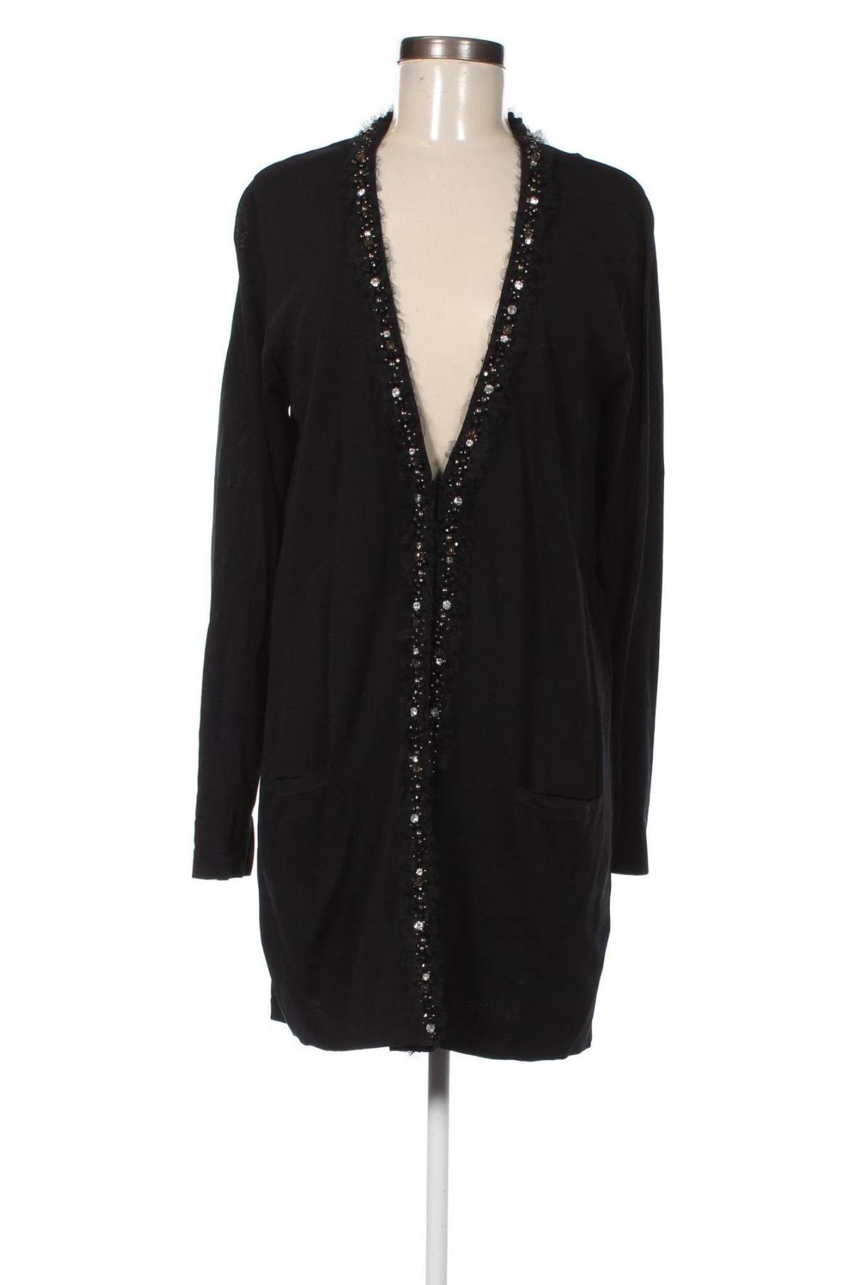 Cardigan de damă Elena Miro, Mărime M, Culoare Negru, Preț 242,99 Lei