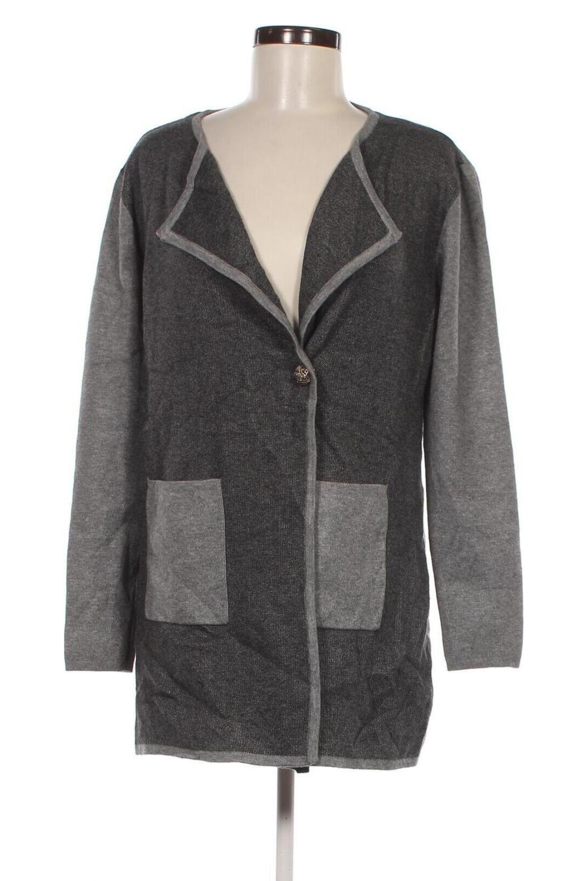 Damen Strickjacke Evis, Größe M, Farbe Grau, Preis € 13,49