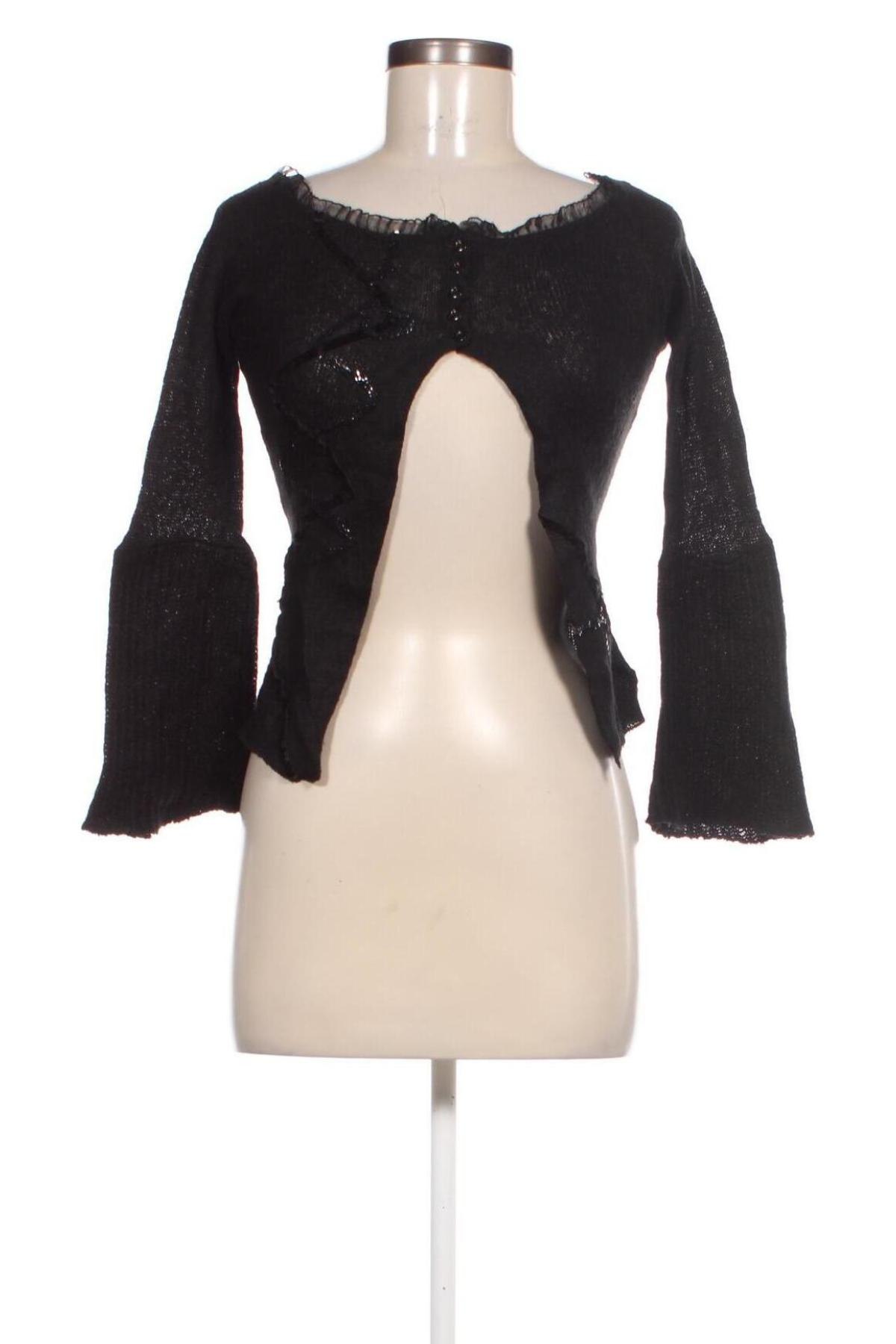 Cardigan de damă Extra Touch, Mărime S, Culoare Negru, Preț 47,99 Lei