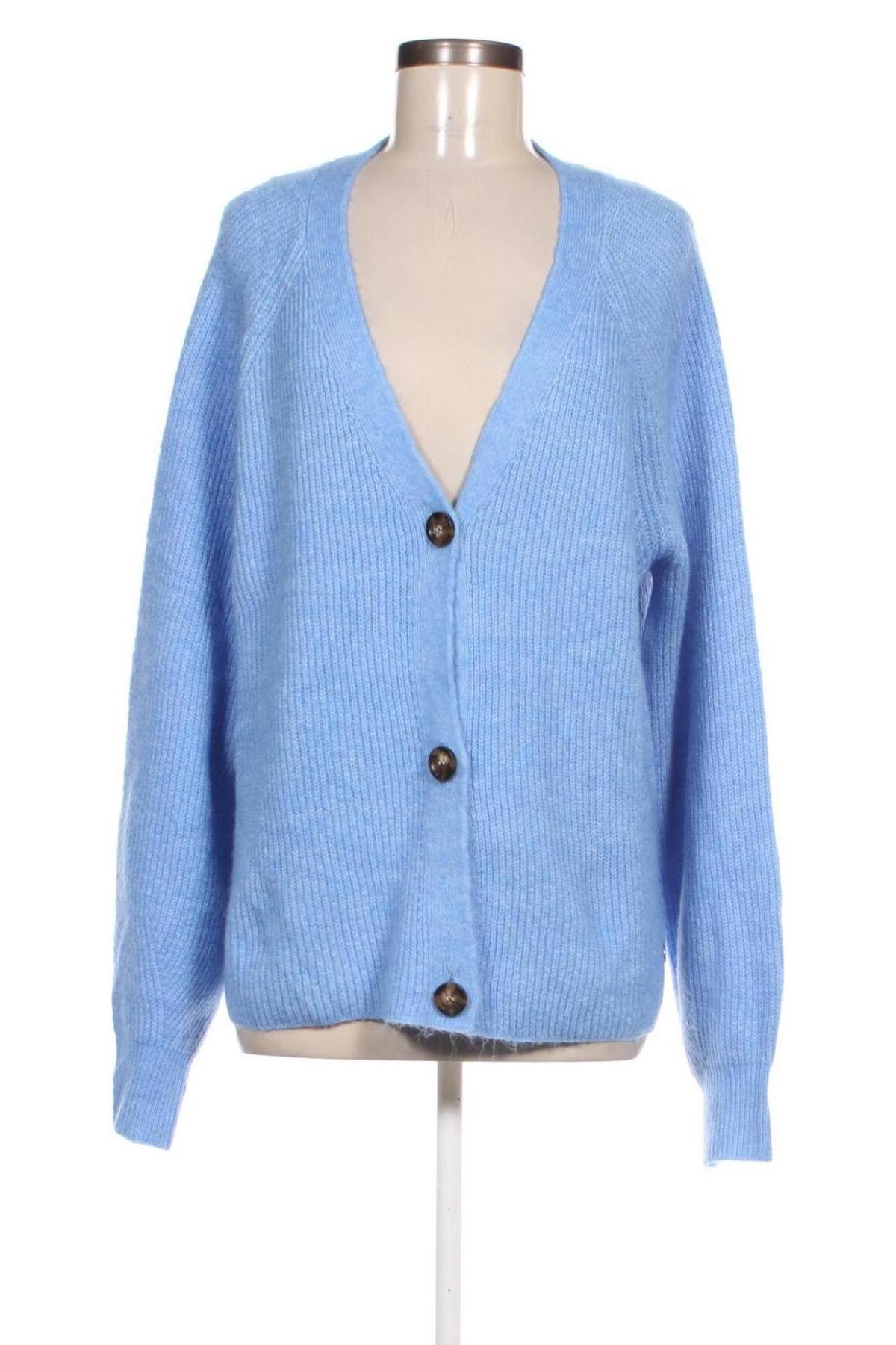 Cardigan de damă Gina Tricot, Mărime XL, Culoare Albastru, Preț 88,99 Lei