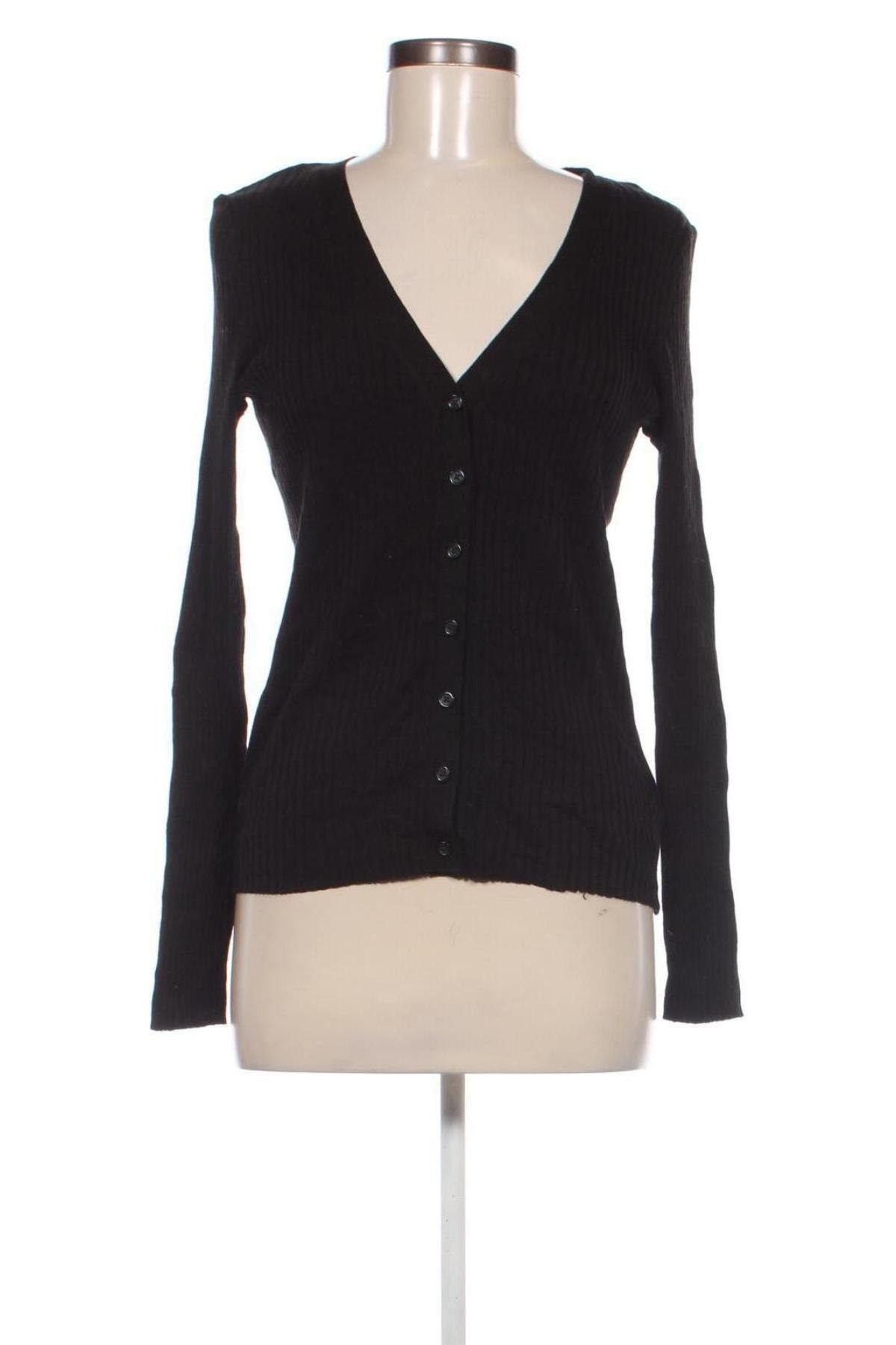 Cardigan de damă H&M, Mărime M, Culoare Negru, Preț 95,99 Lei