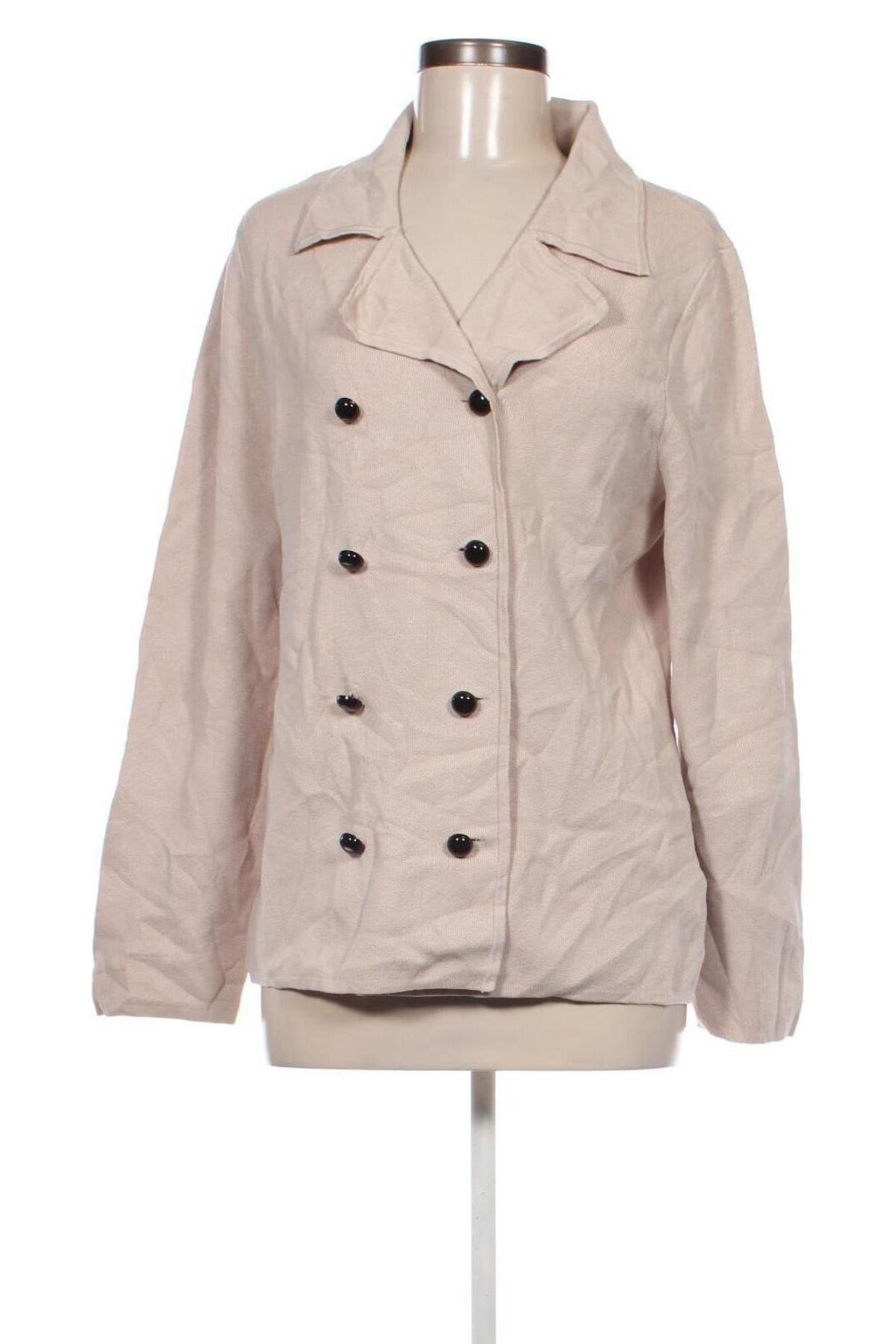 Damen Strickjacke H&M, Größe M, Farbe Beige, Preis 20,49 €