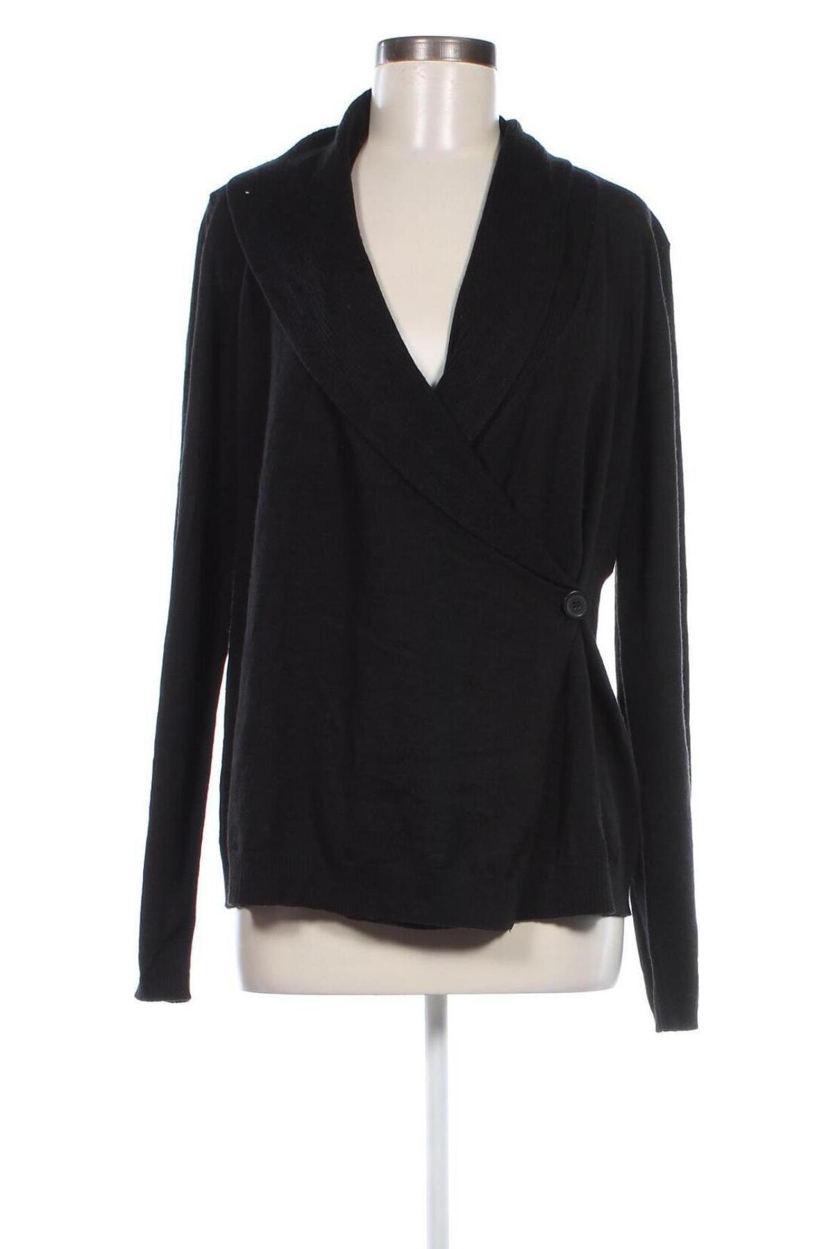 Cardigan de damă H&M, Mărime L, Culoare Negru, Preț 95,99 Lei