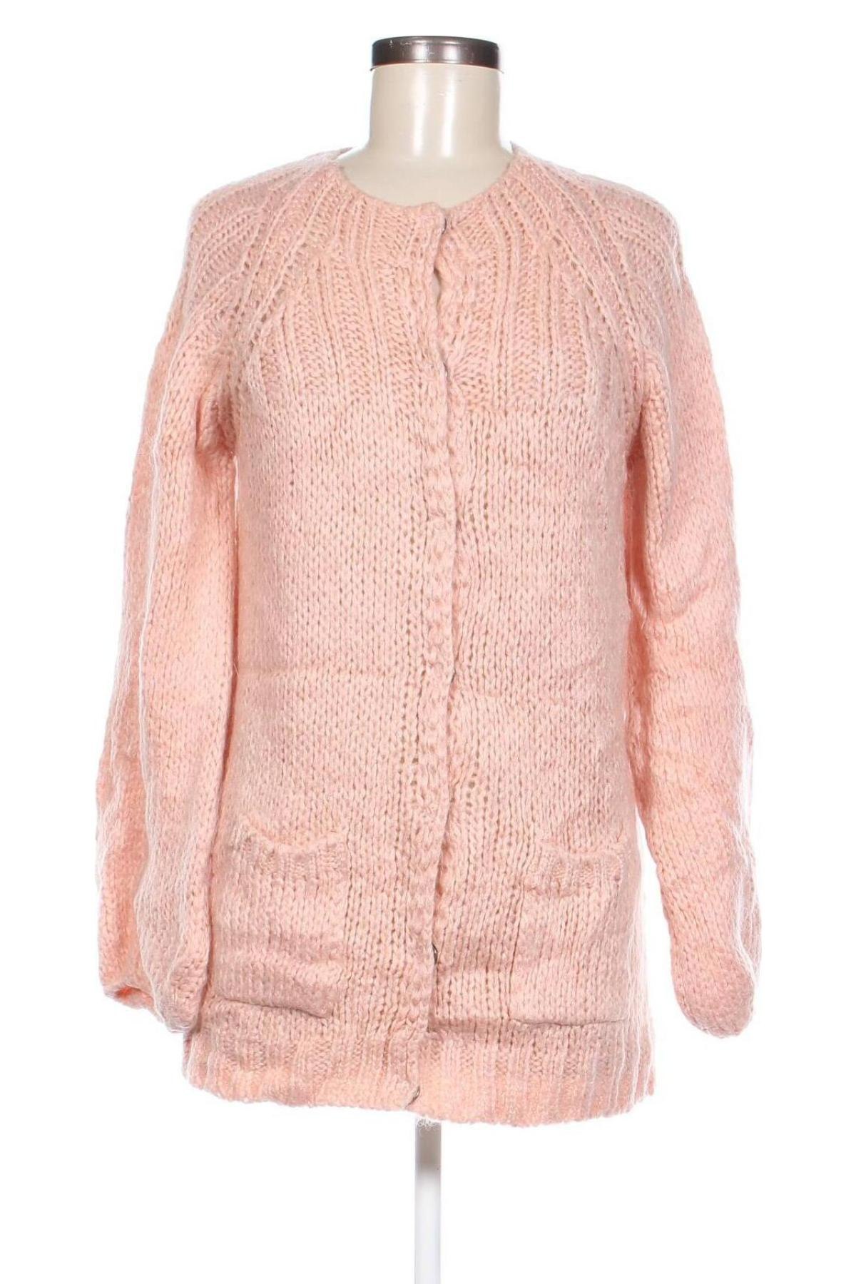 Damen Strickjacke IAM, Größe M, Farbe Rosa, Preis 5,99 €