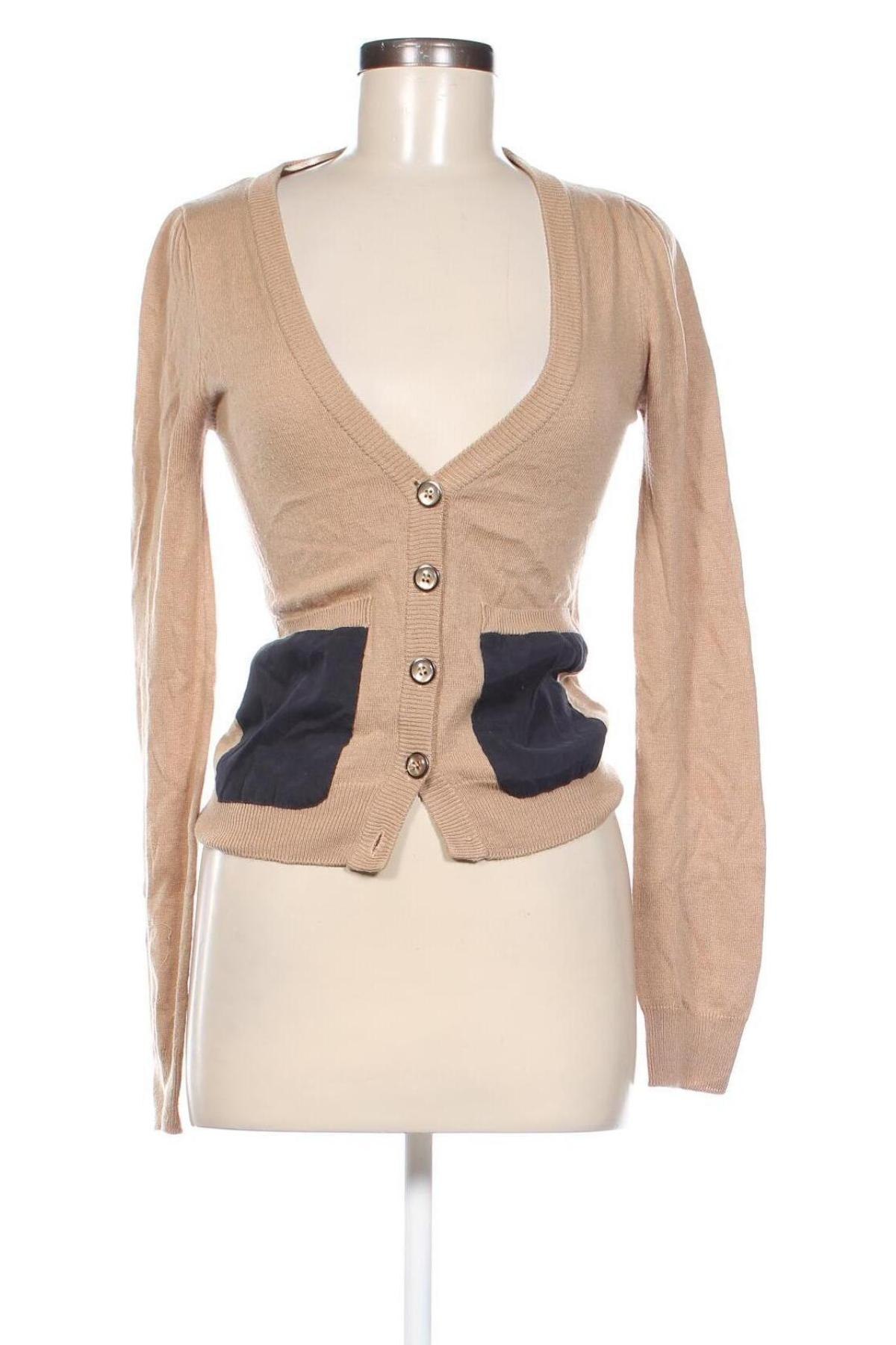 Damen Strickjacke Ichi, Größe XS, Farbe Beige, Preis € 15,99