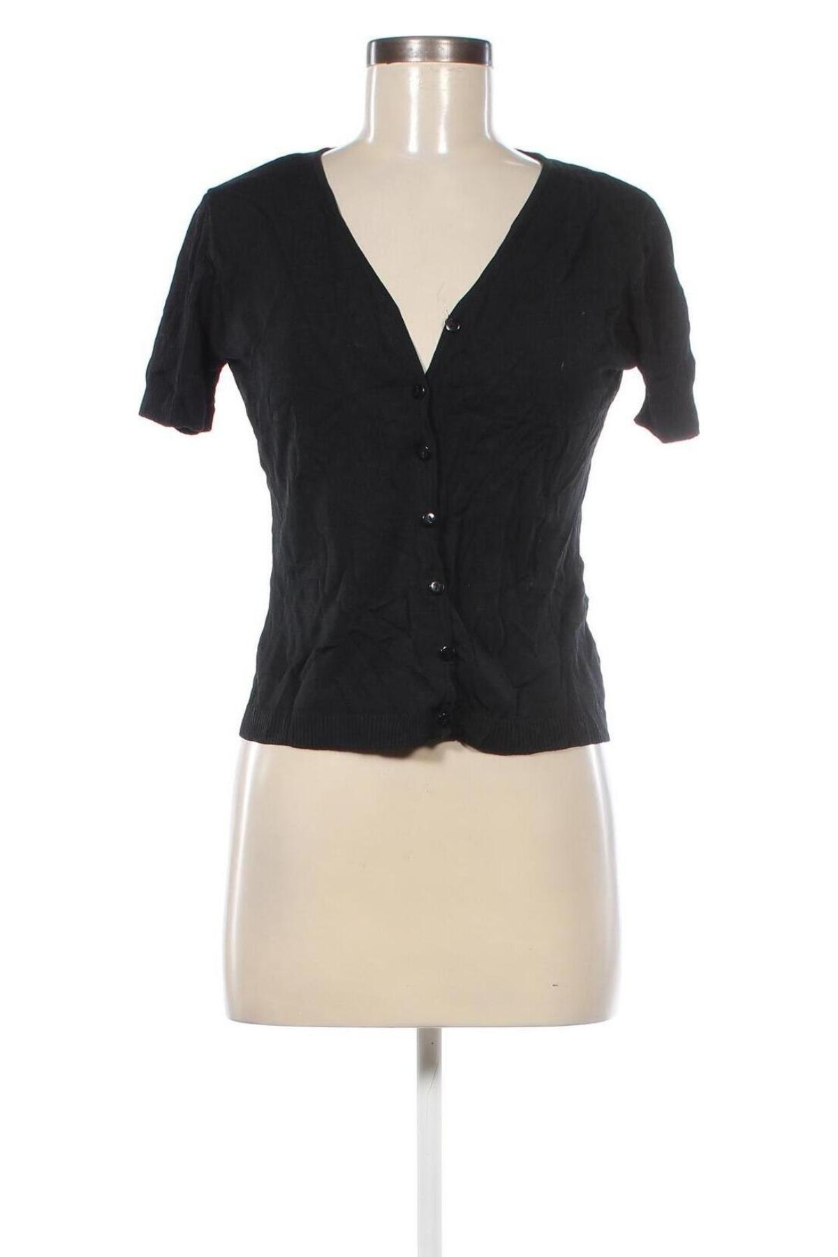 Cardigan de damă Just Woman, Mărime M, Culoare Negru, Preț 24,99 Lei