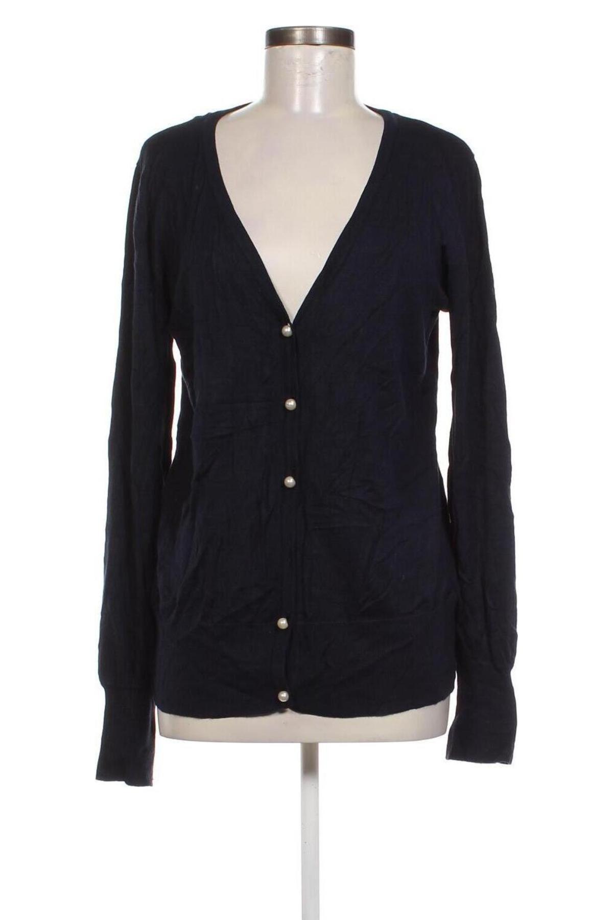 Damen Strickjacke Laura Torelli, Größe L, Farbe Blau, Preis € 8,49