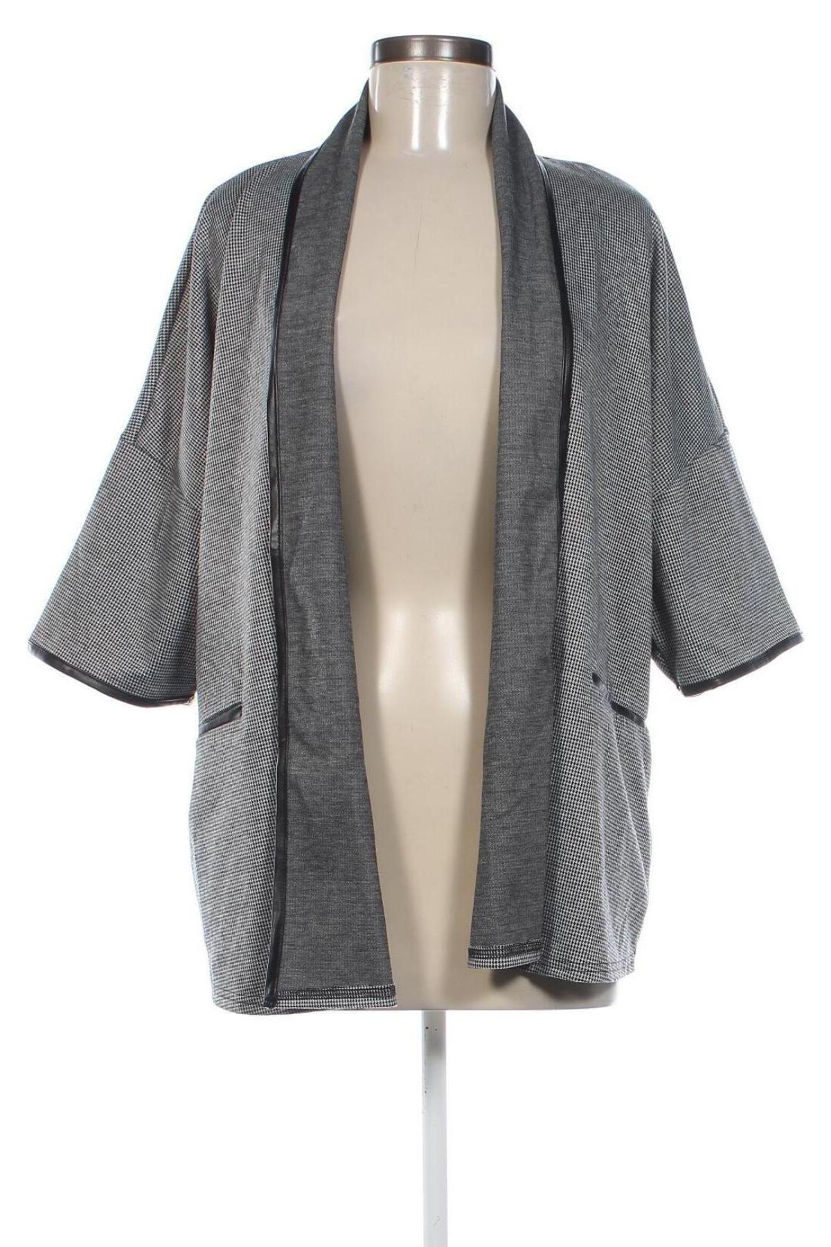 Cardigan de damă Laura Torelli, Mărime M, Culoare Gri, Preț 43,99 Lei