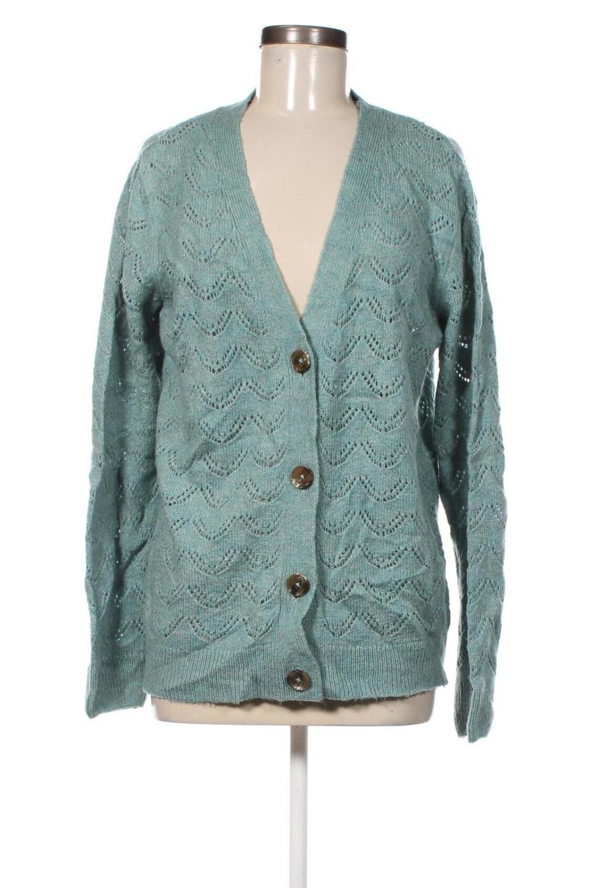 Damen Strickjacke Laura Torelli, Größe M, Farbe Grün, Preis € 9,49