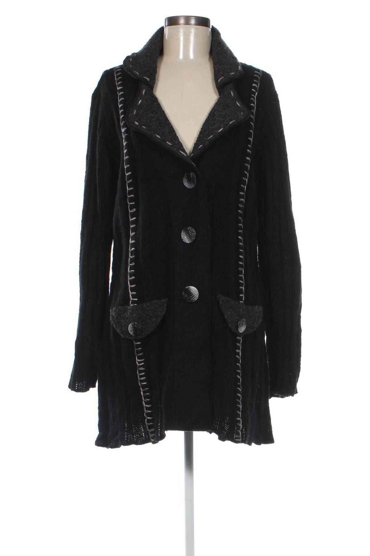 Cardigan de damă Liberty, Mărime L, Culoare Negru, Preț 134,99 Lei