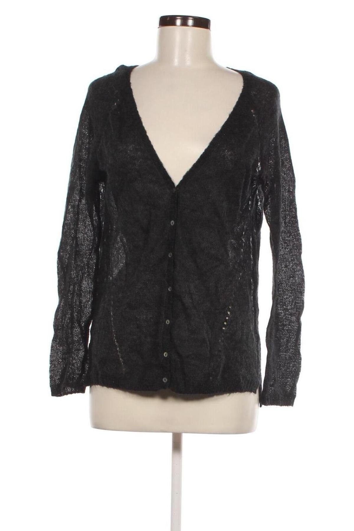 Cardigan de damă Mango, Mărime L, Culoare Negru, Preț 53,99 Lei