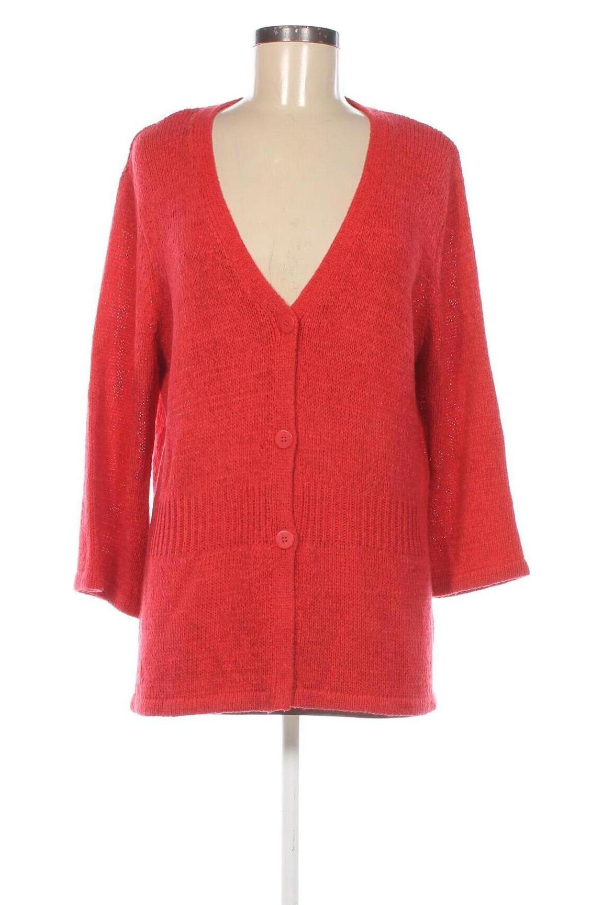 Damen Strickjacke Marks & Spencer, Größe XL, Farbe Rot, Preis 5,99 €