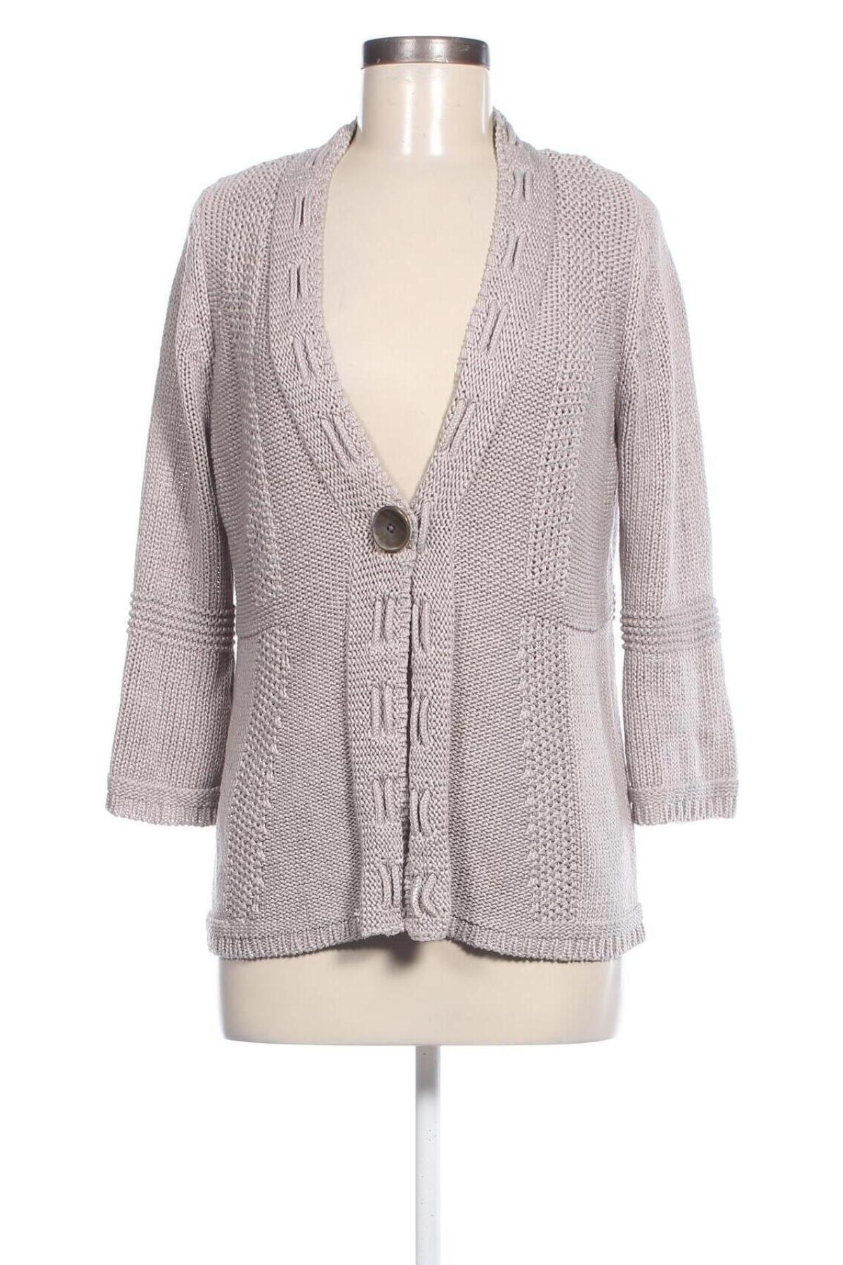 Damen Strickjacke Marks & Spencer, Größe XL, Farbe Beige, Preis 12,99 €