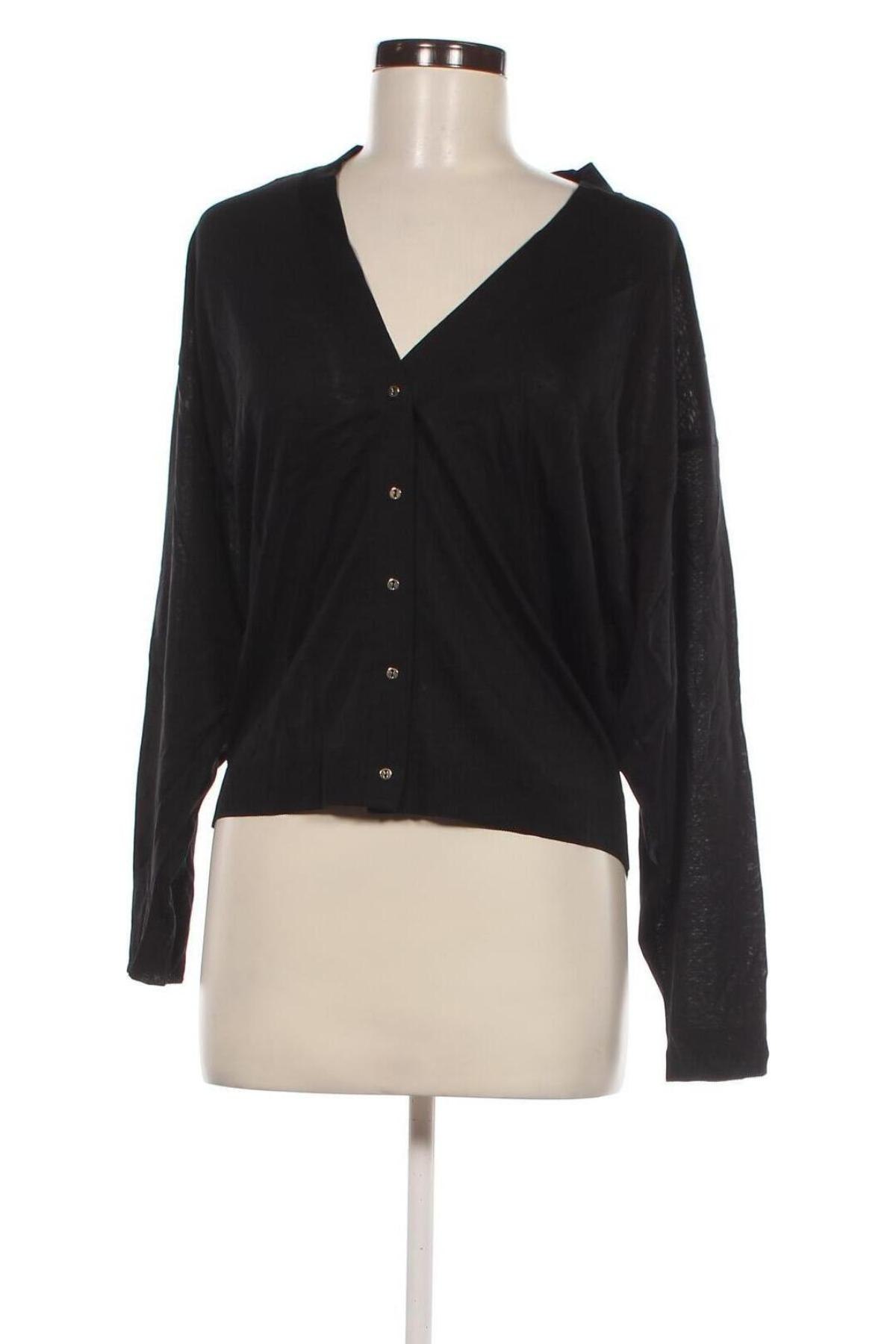 Cardigan de damă Massimo Dutti, Mărime M, Culoare Negru, Preț 203,99 Lei