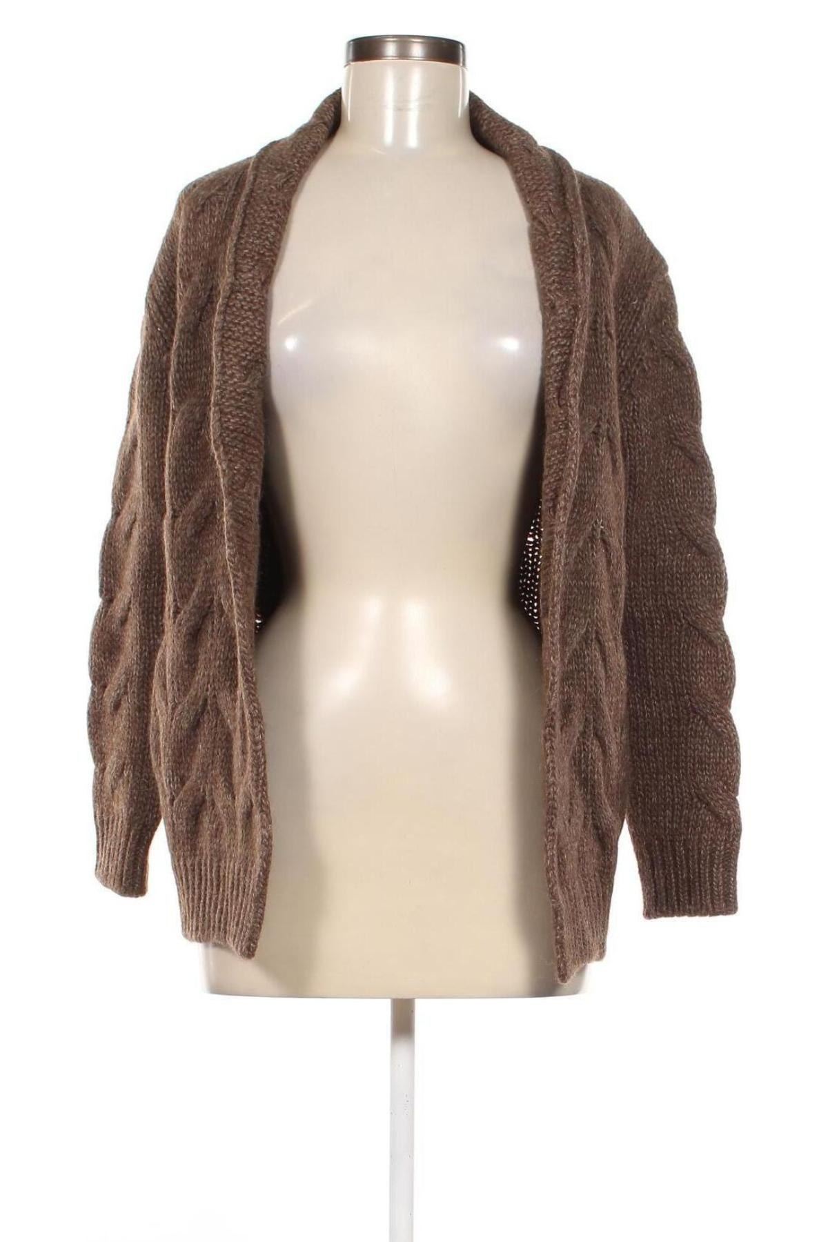 Cardigan de damă Massimo Dutti, Mărime L, Culoare Maro, Preț 158,16 Lei