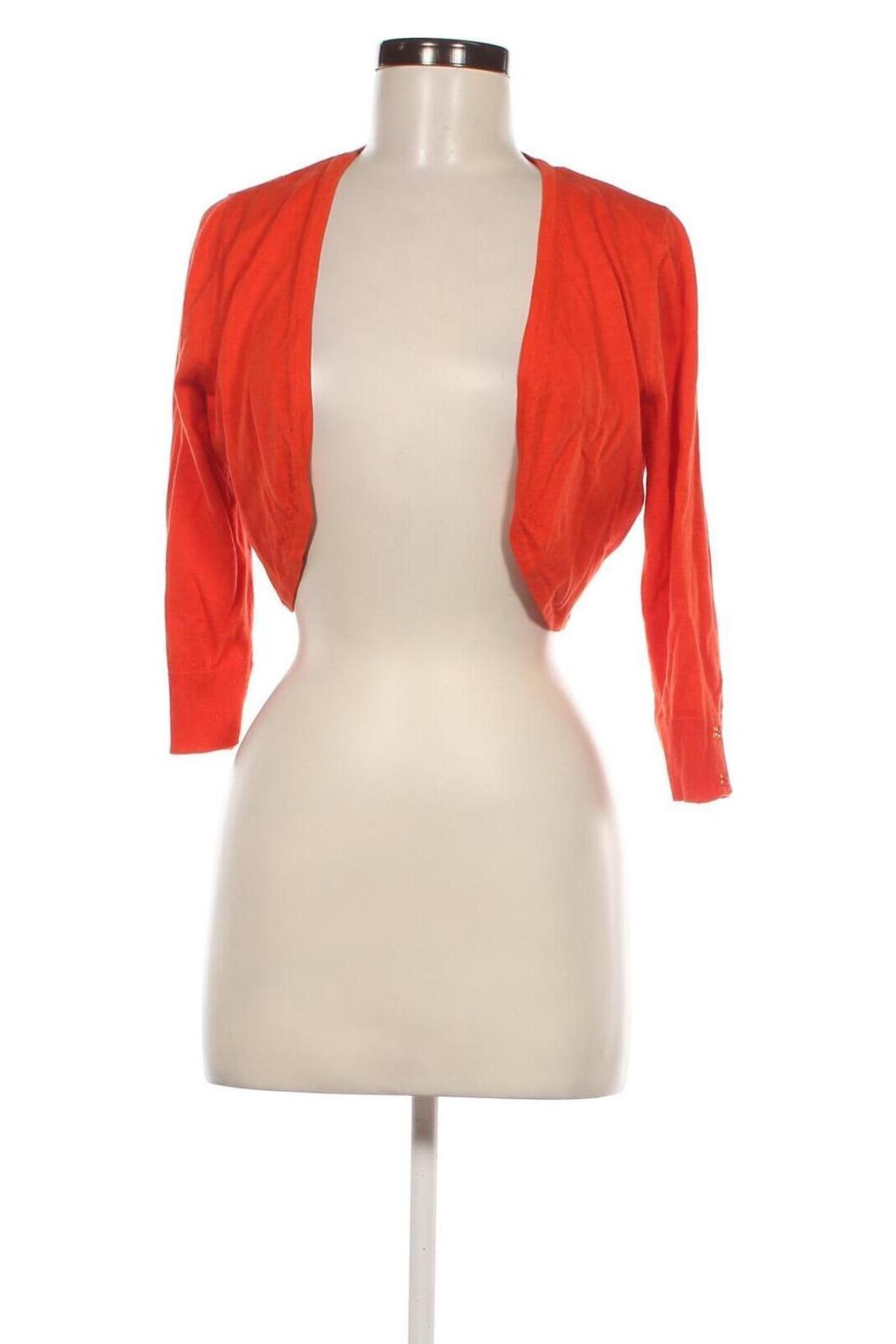 Damen Strickjacke Monsoon, Größe M, Farbe Orange, Preis € 4,99