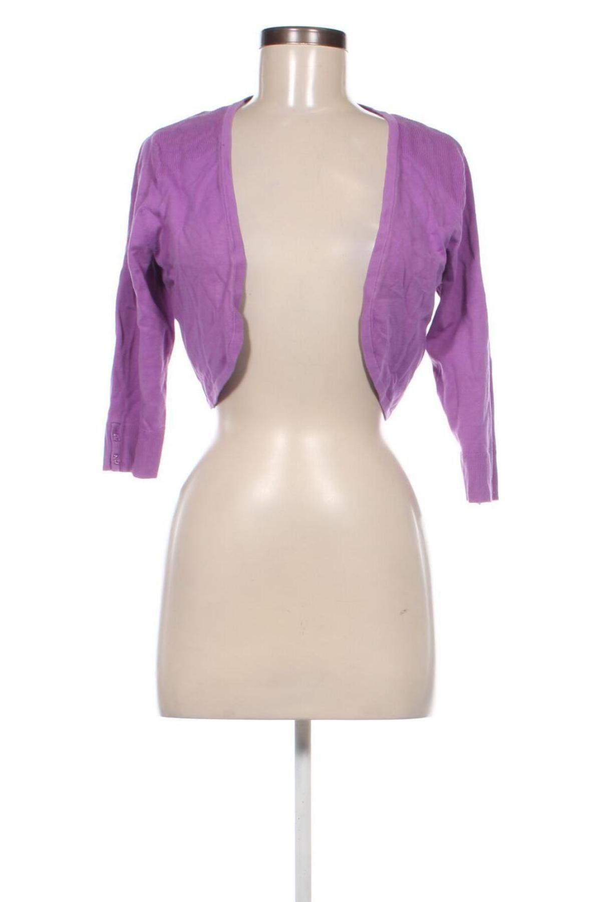 Damen Strickjacke Monsoon, Größe M, Farbe Lila, Preis € 4,99