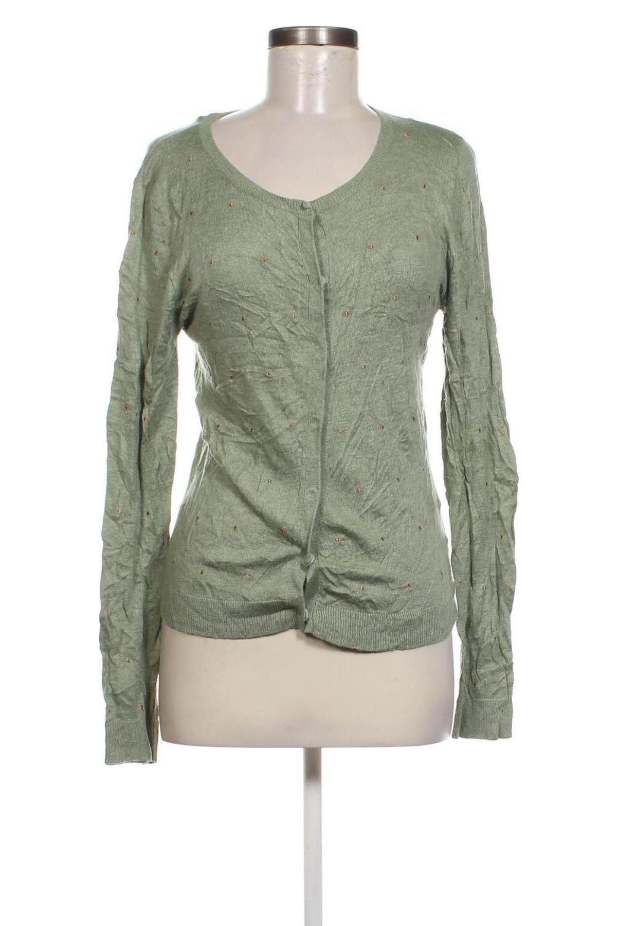 Cardigan de damă Nice Things Paloma S., Mărime XL, Culoare Verde, Preț 81,99 Lei