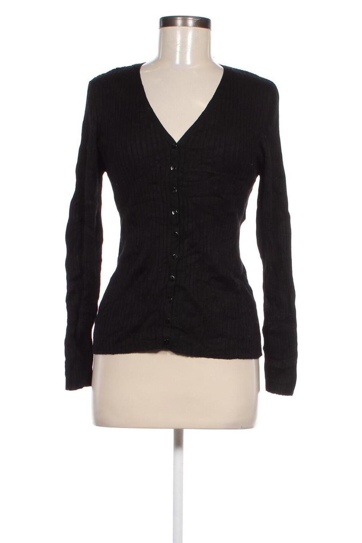 Cardigan de damă Oviesse, Mărime L, Culoare Negru, Preț 52,99 Lei