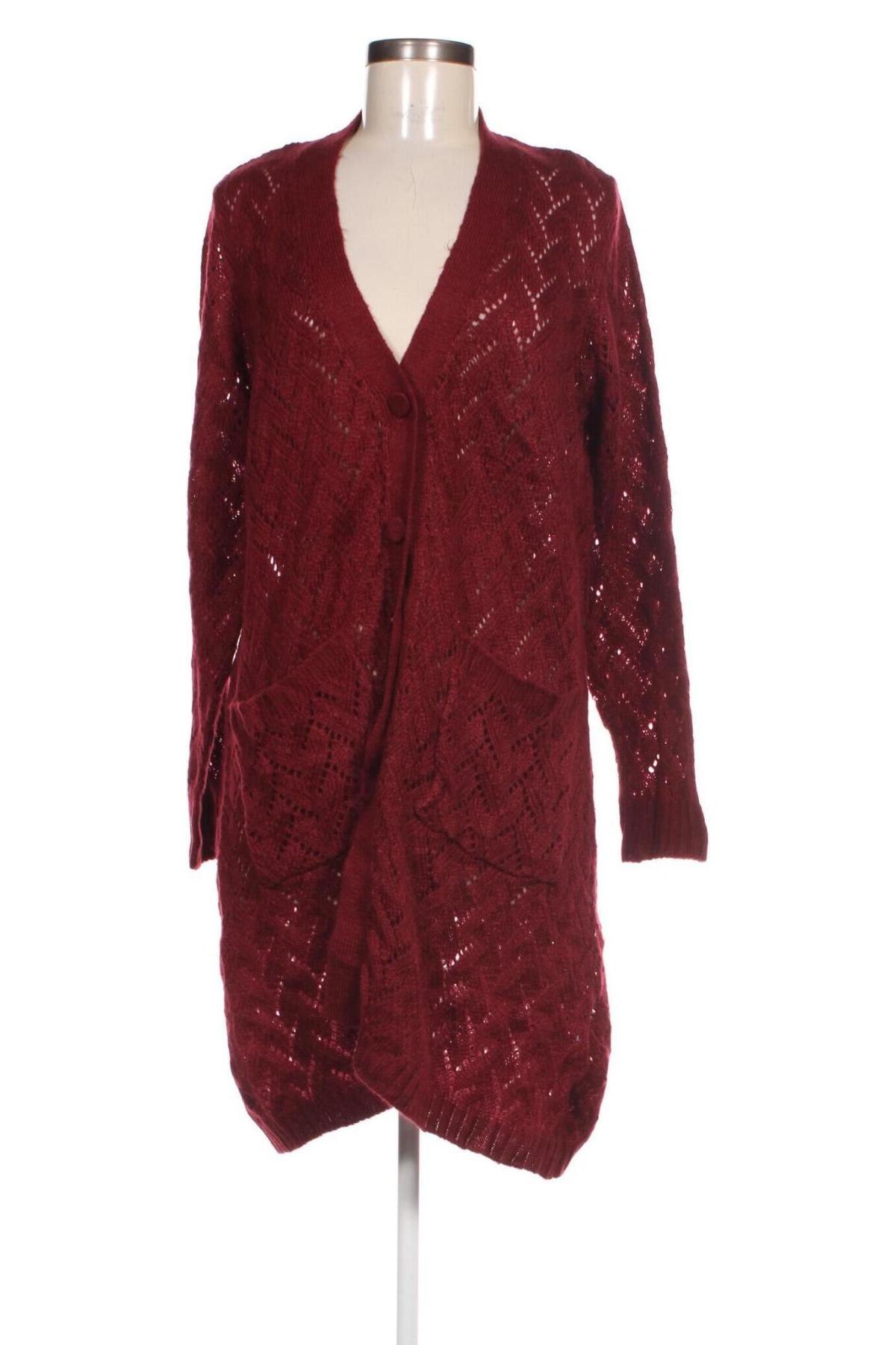 Damen Strickjacke Oviesse, Größe XL, Farbe Rot, Preis € 5,99